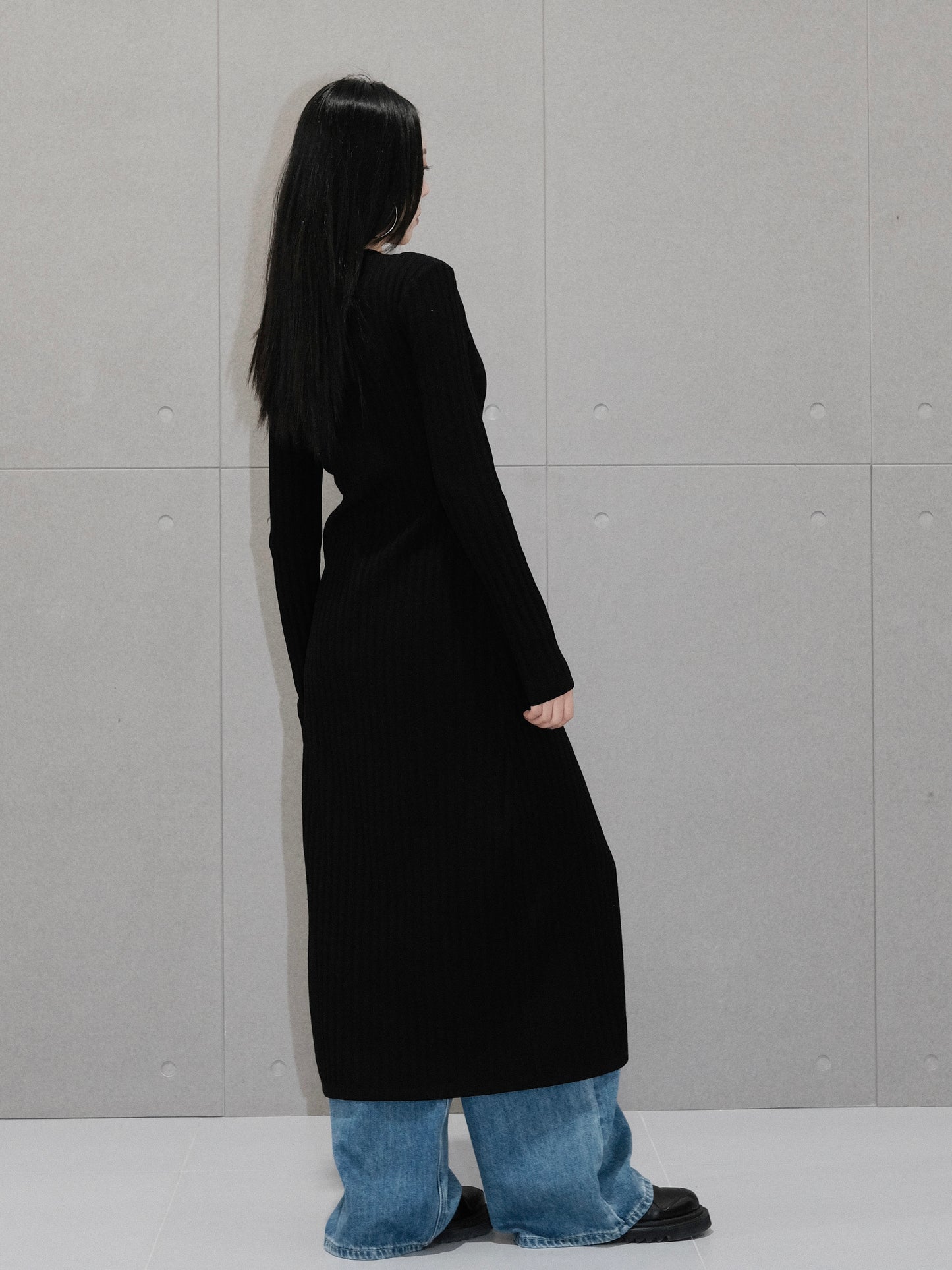 Kelly V Neck Long Cardigan