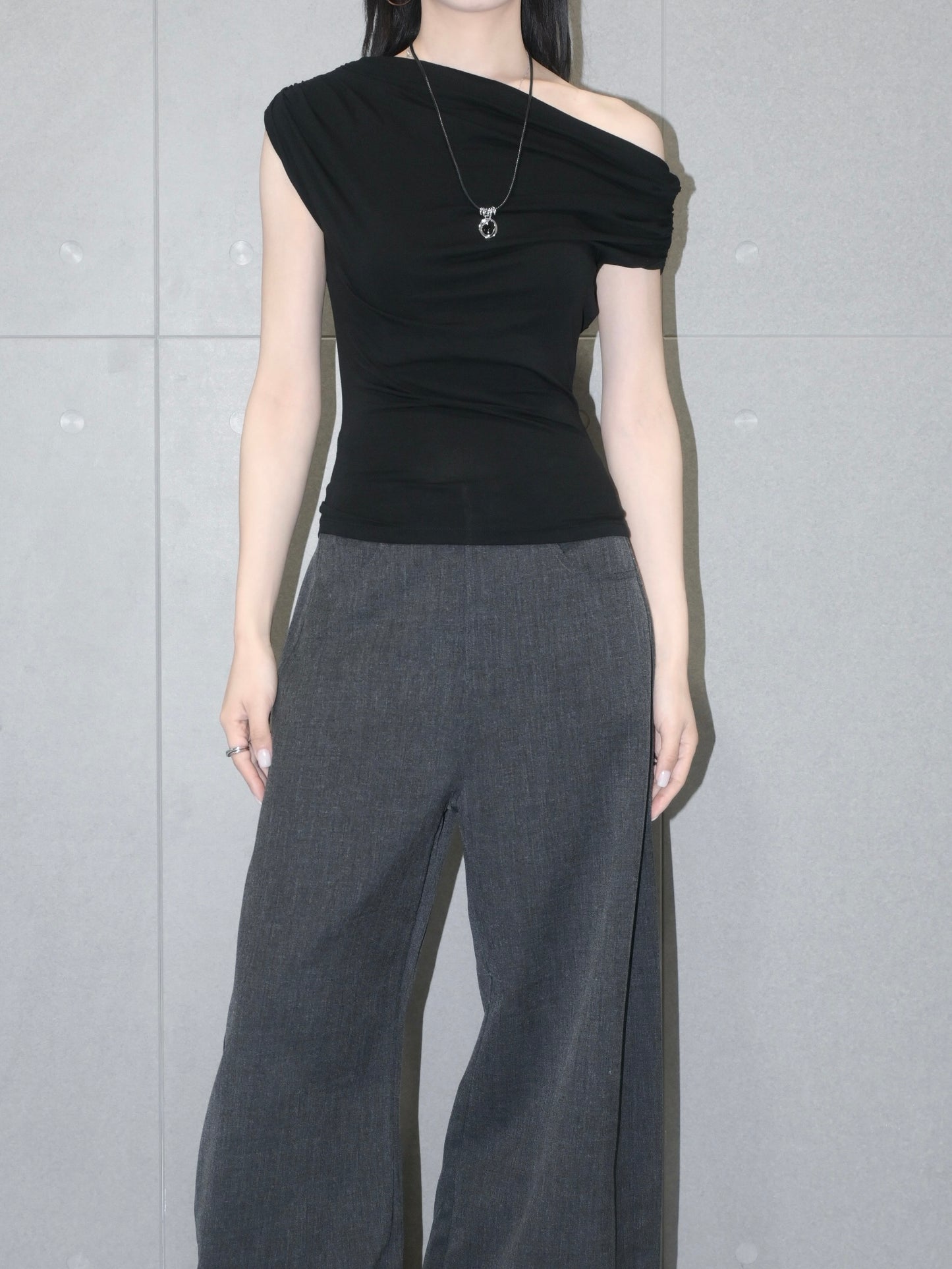 Asymmetric One-Shoulder Top