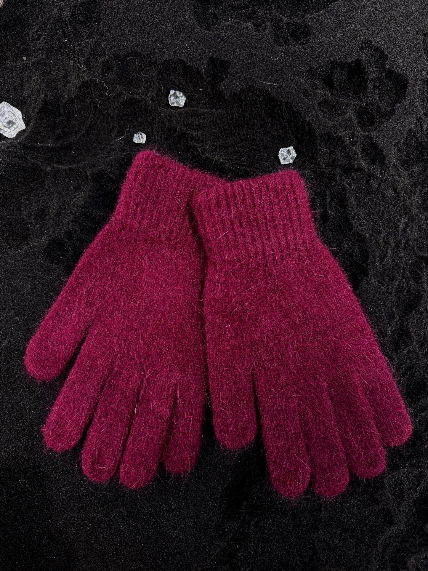 Rabbit Fur Gloves