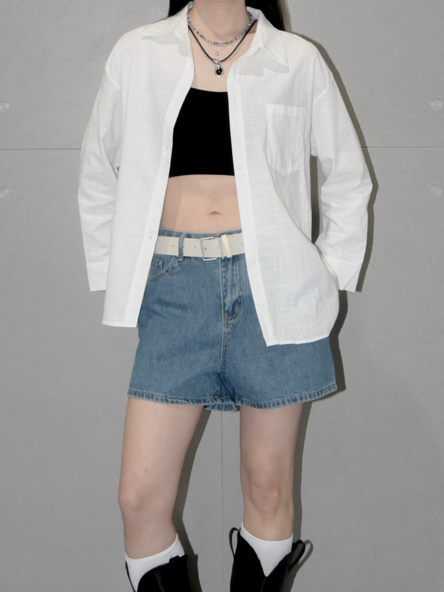 Linen Button Up
