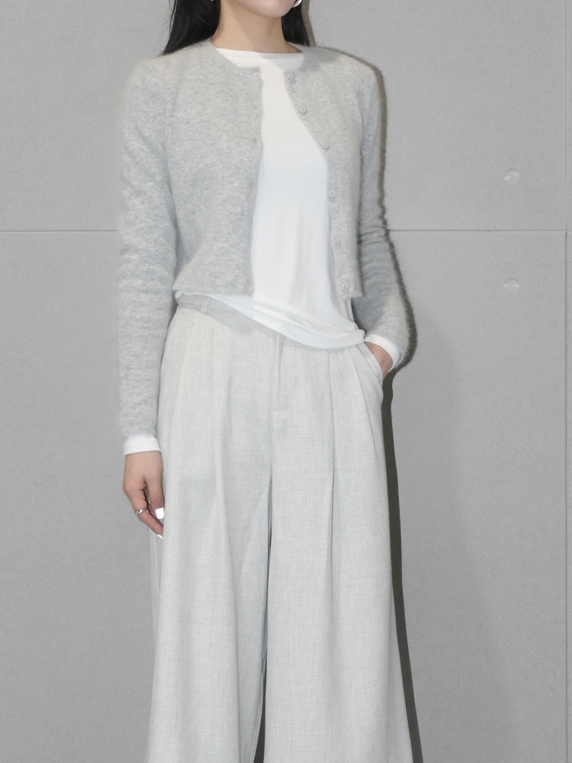 Raccoon Fur Cardigan