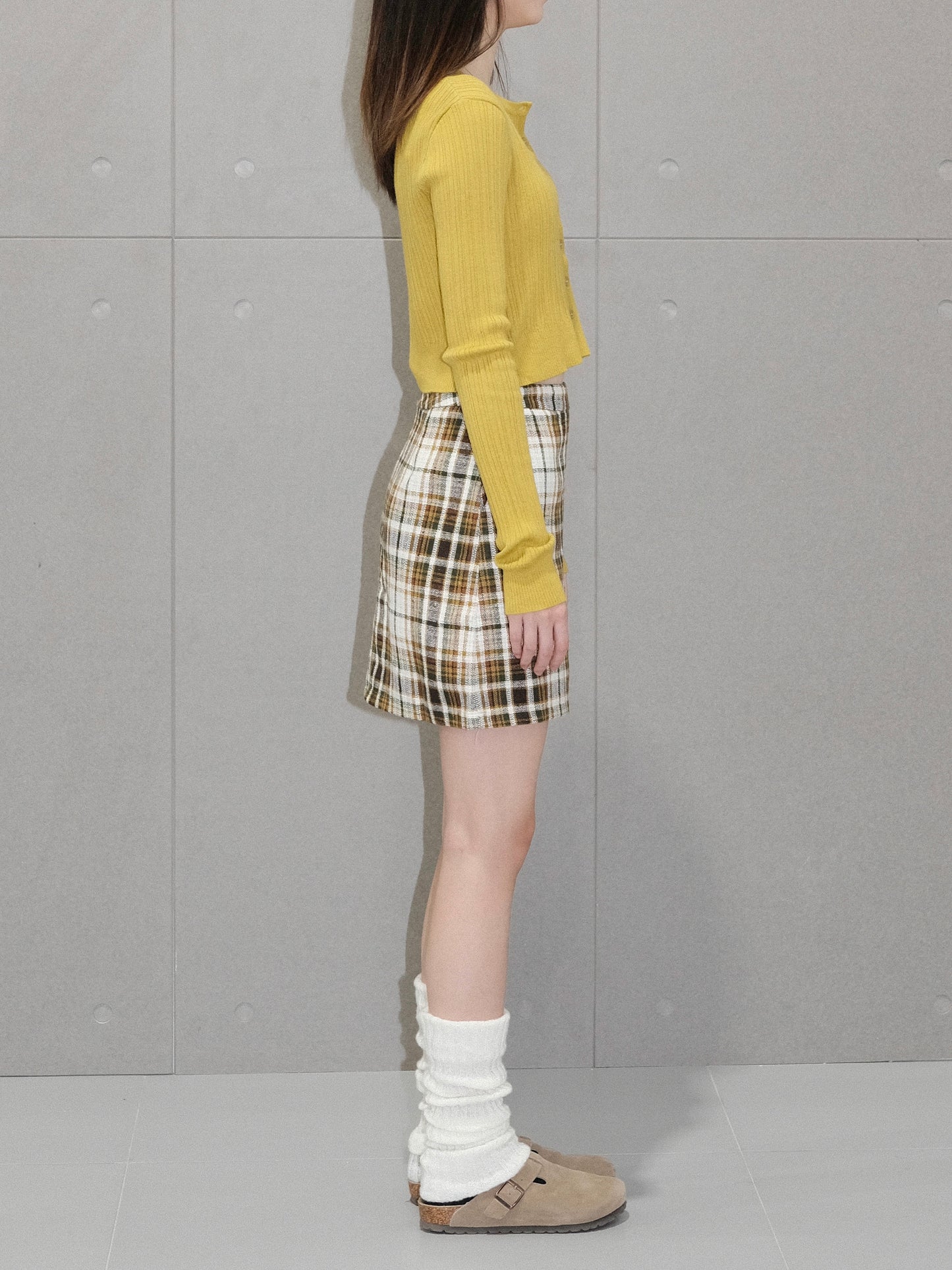 Merino Cropped Cardigan