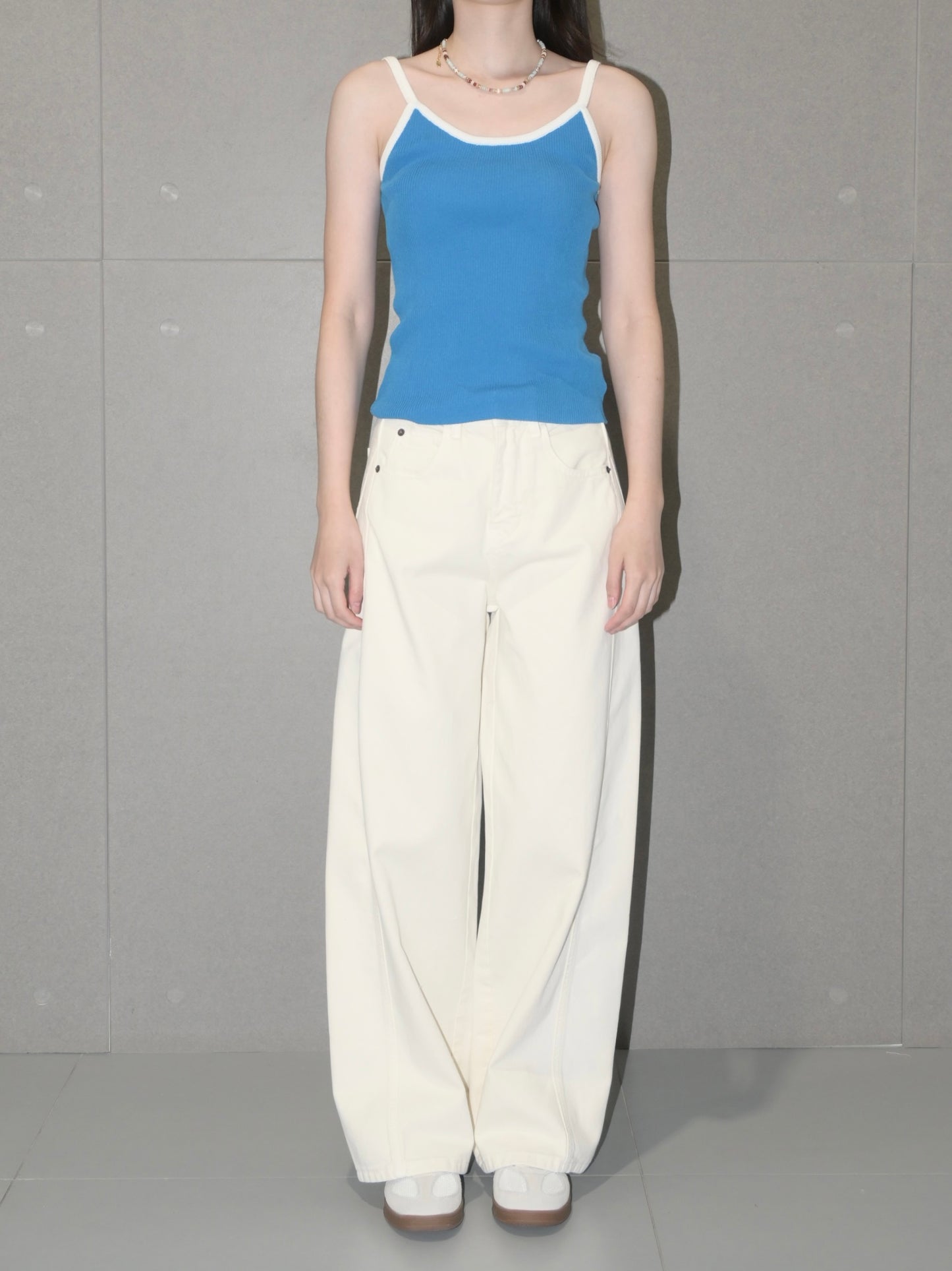 Contrast Trim Cami