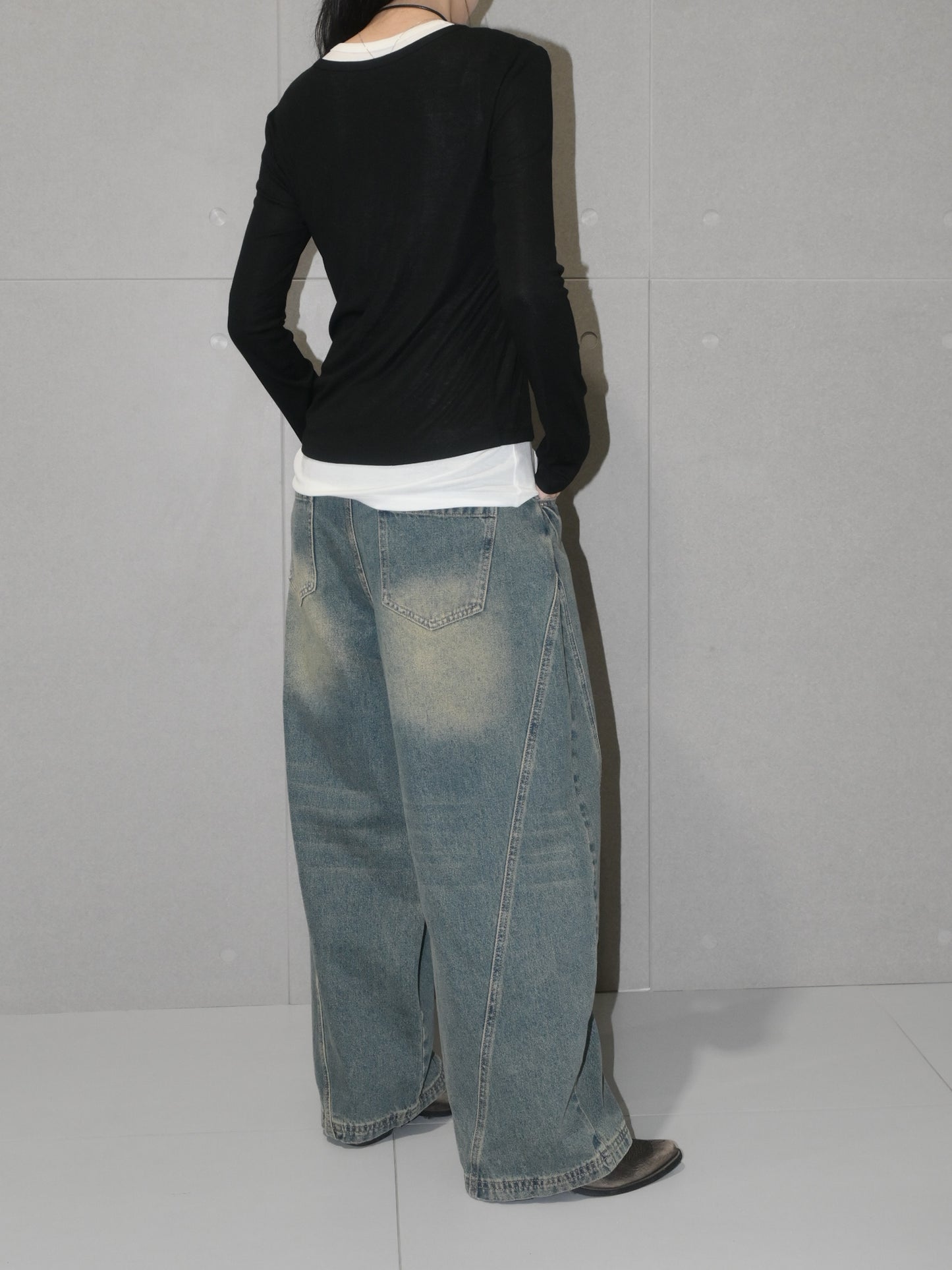 Tencel Layered Longsleeve