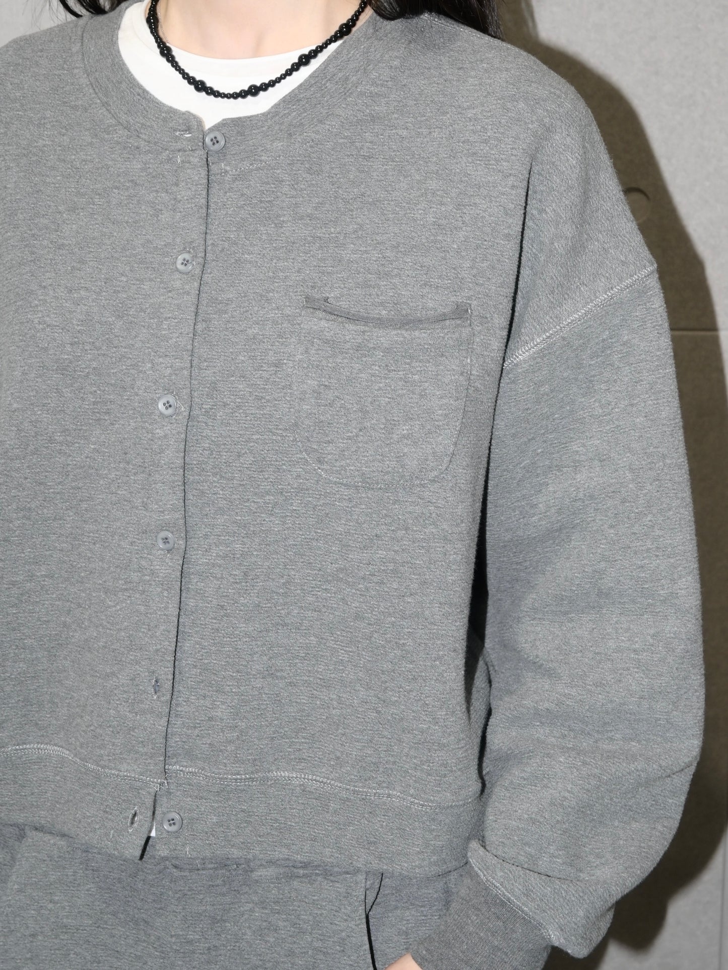 Cozy Textured Set Jacket