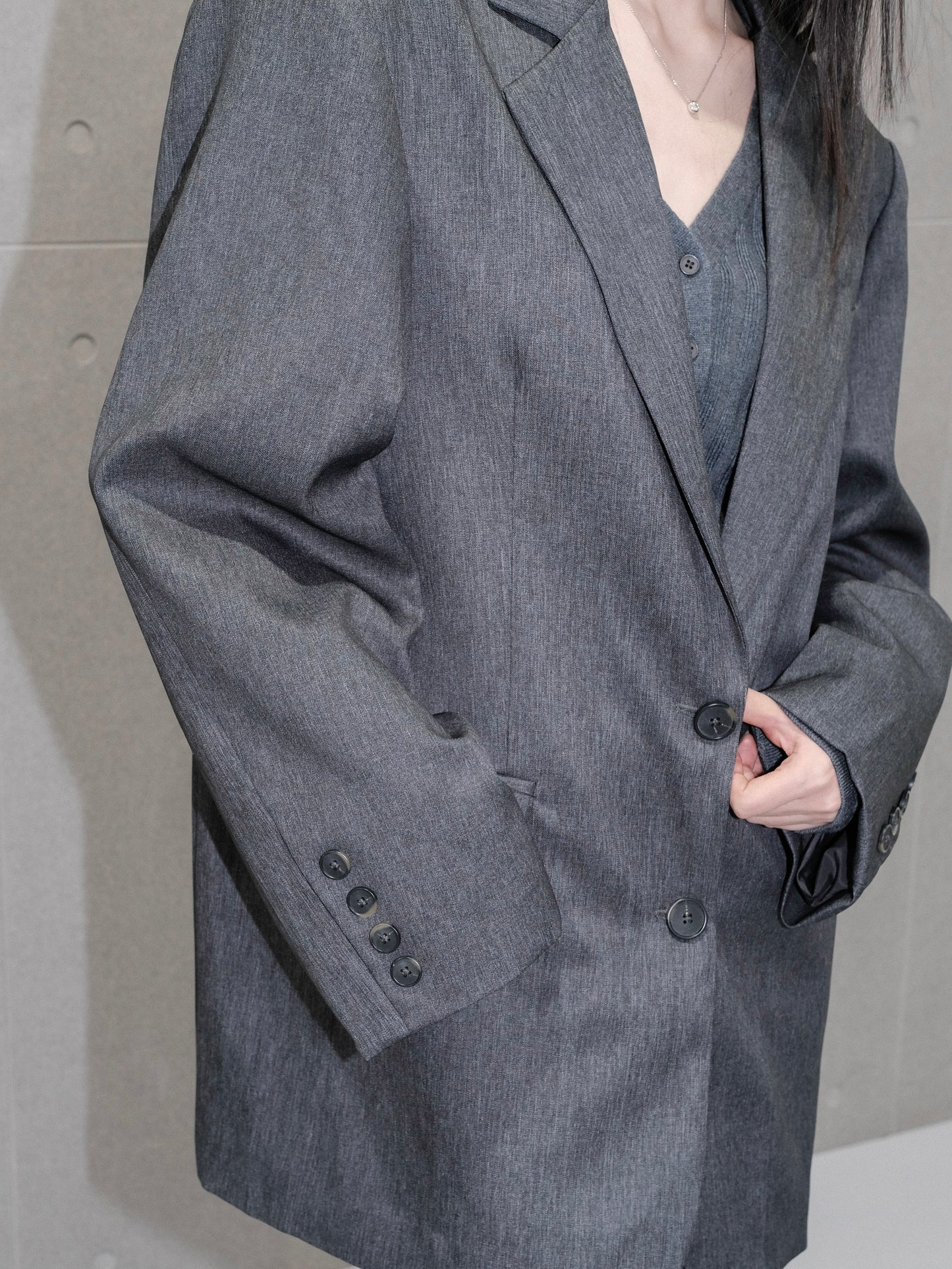 Evelyn Maxi Oversized Blazer
