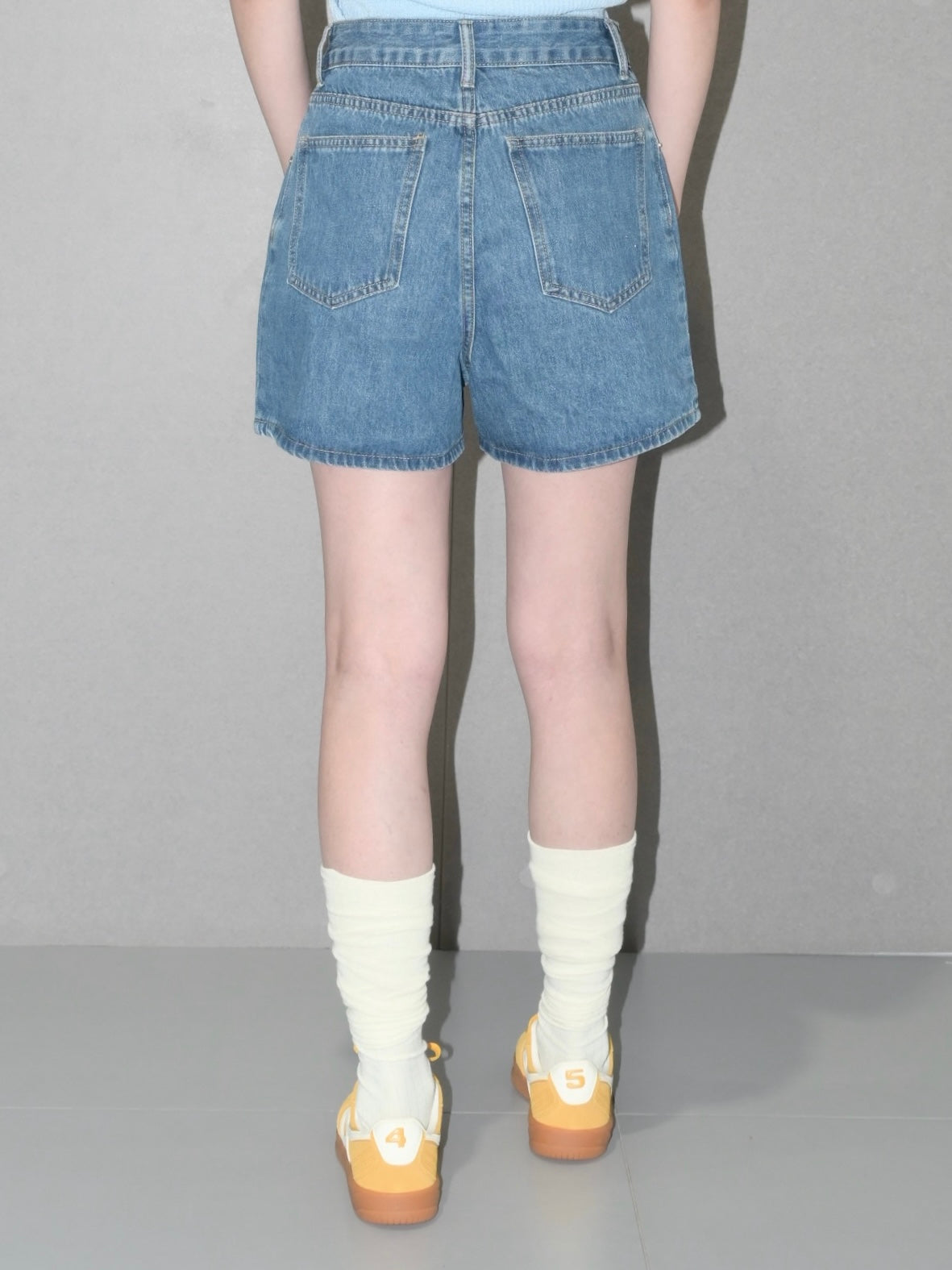 The A-Line Denim Short