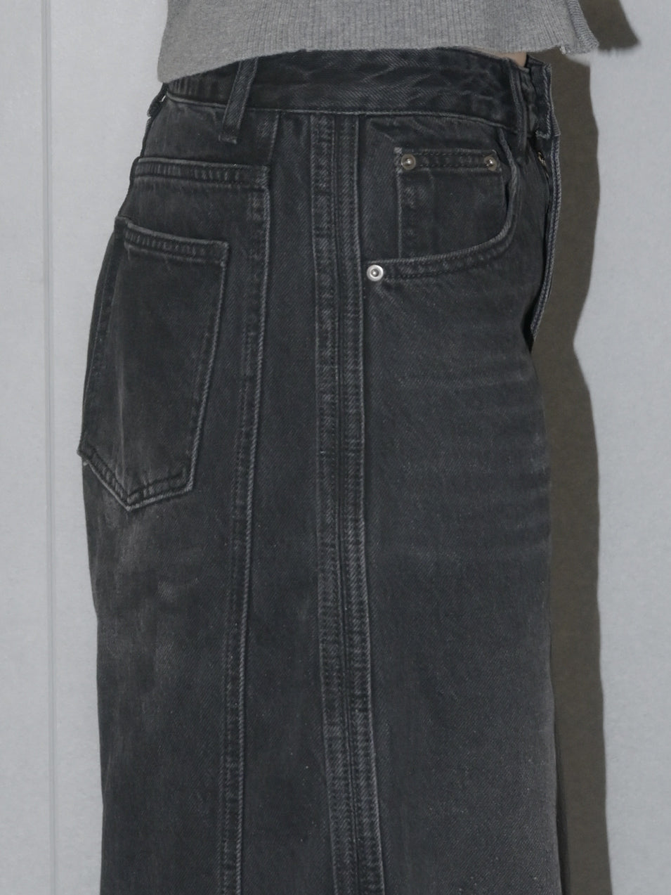 Faded Black Jean