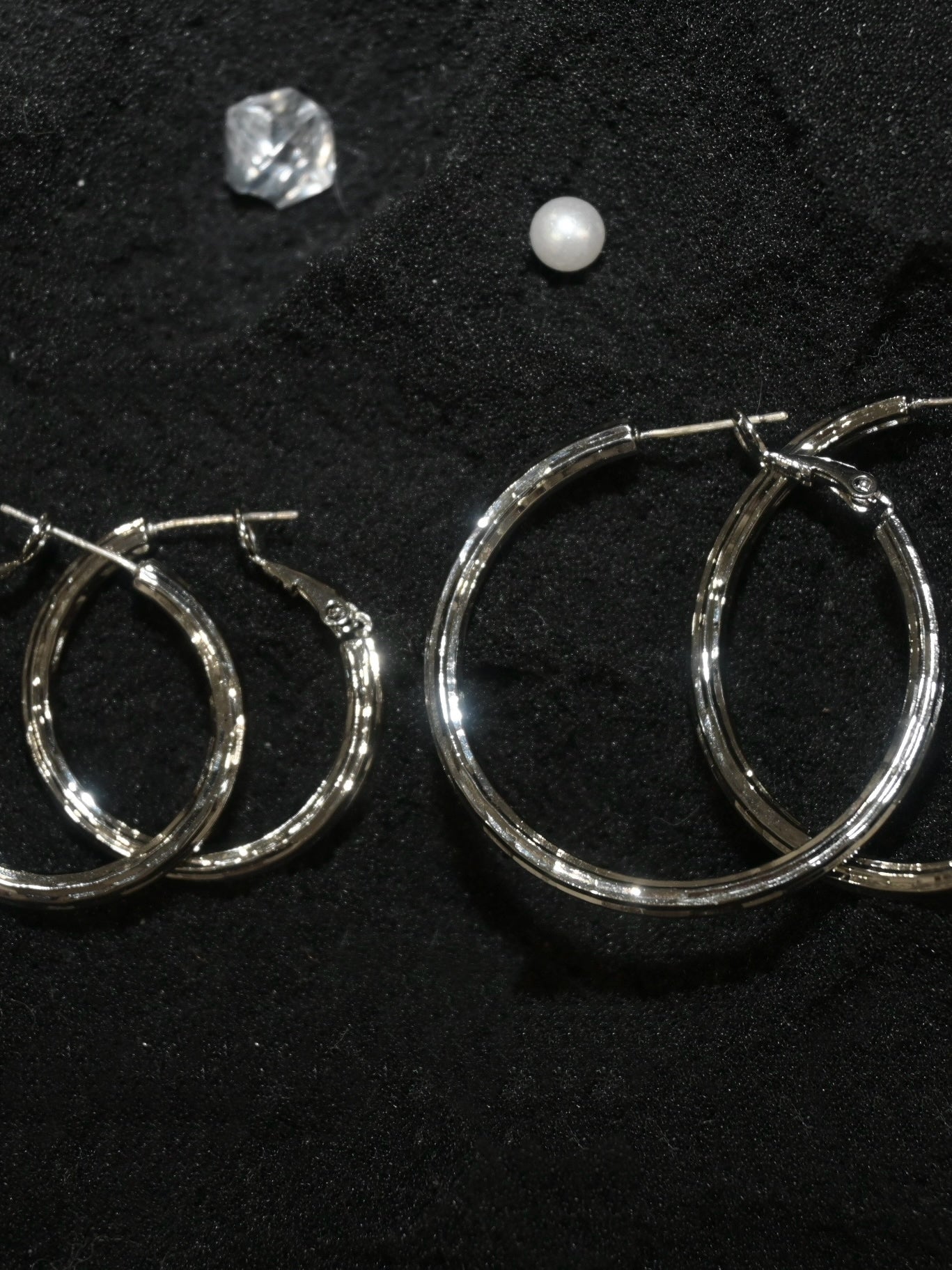Textured Hoop Earrings