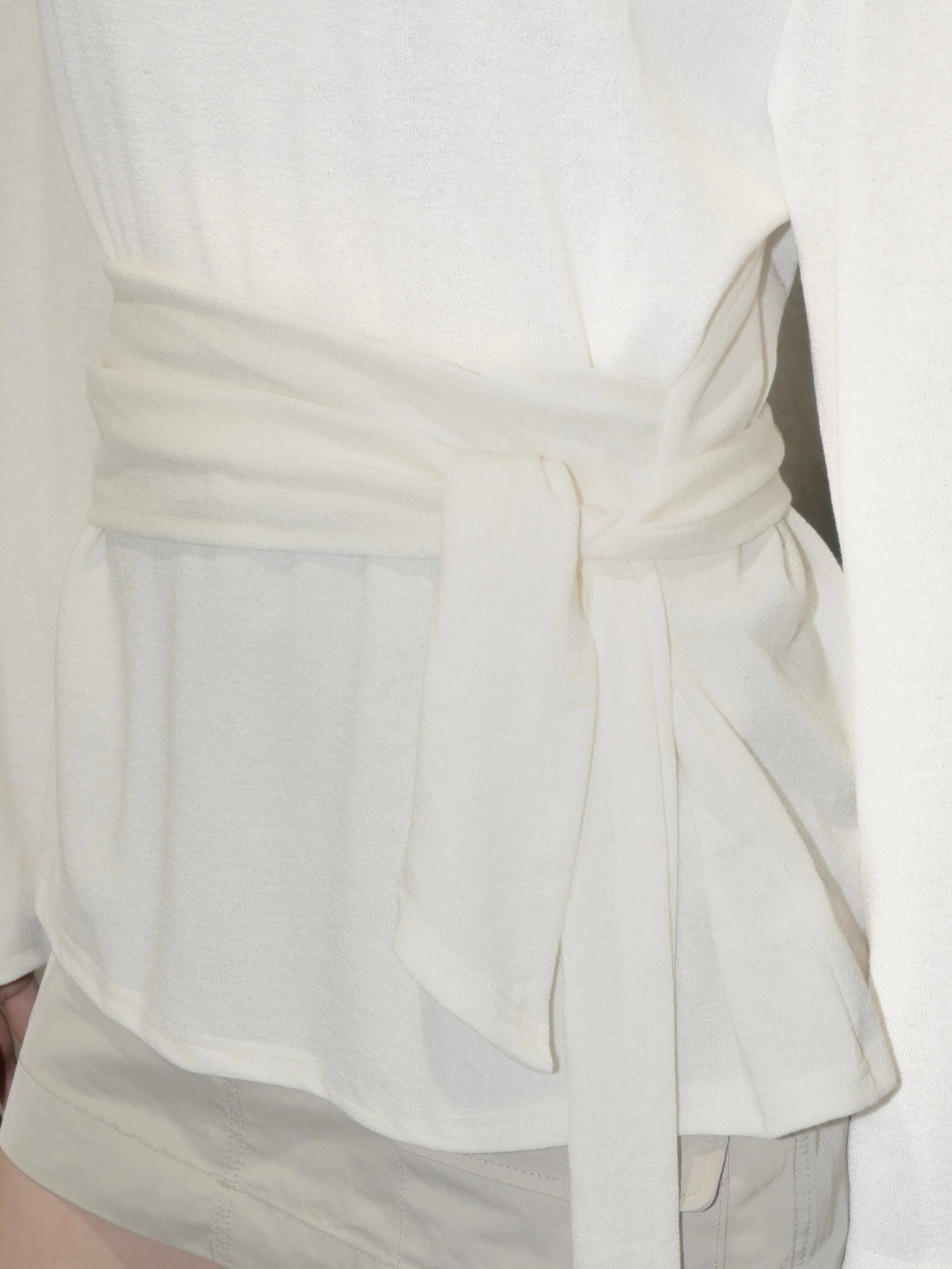 Tie Side Long Sleeve
