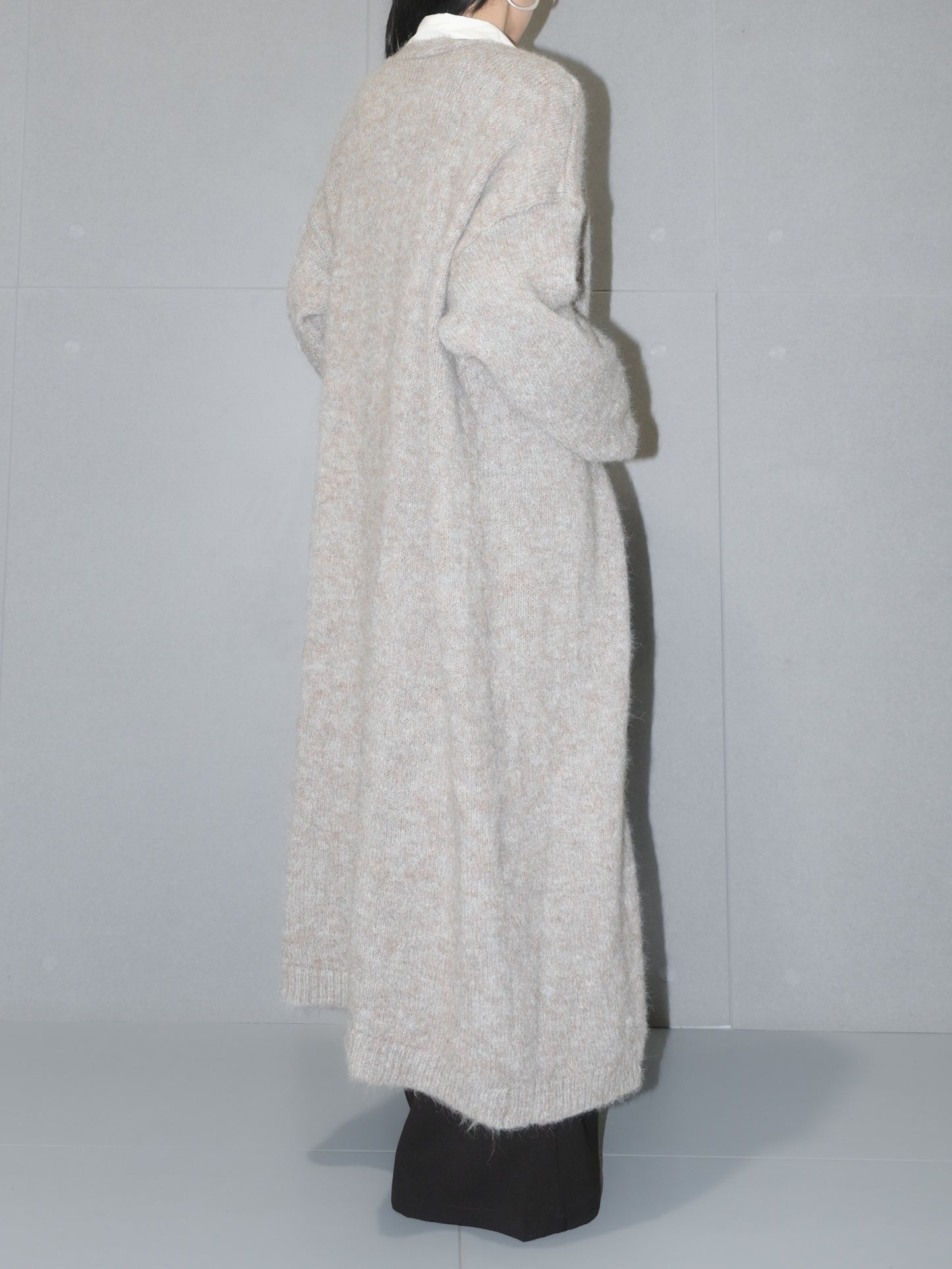 Fuzzy Sweater Cardigan