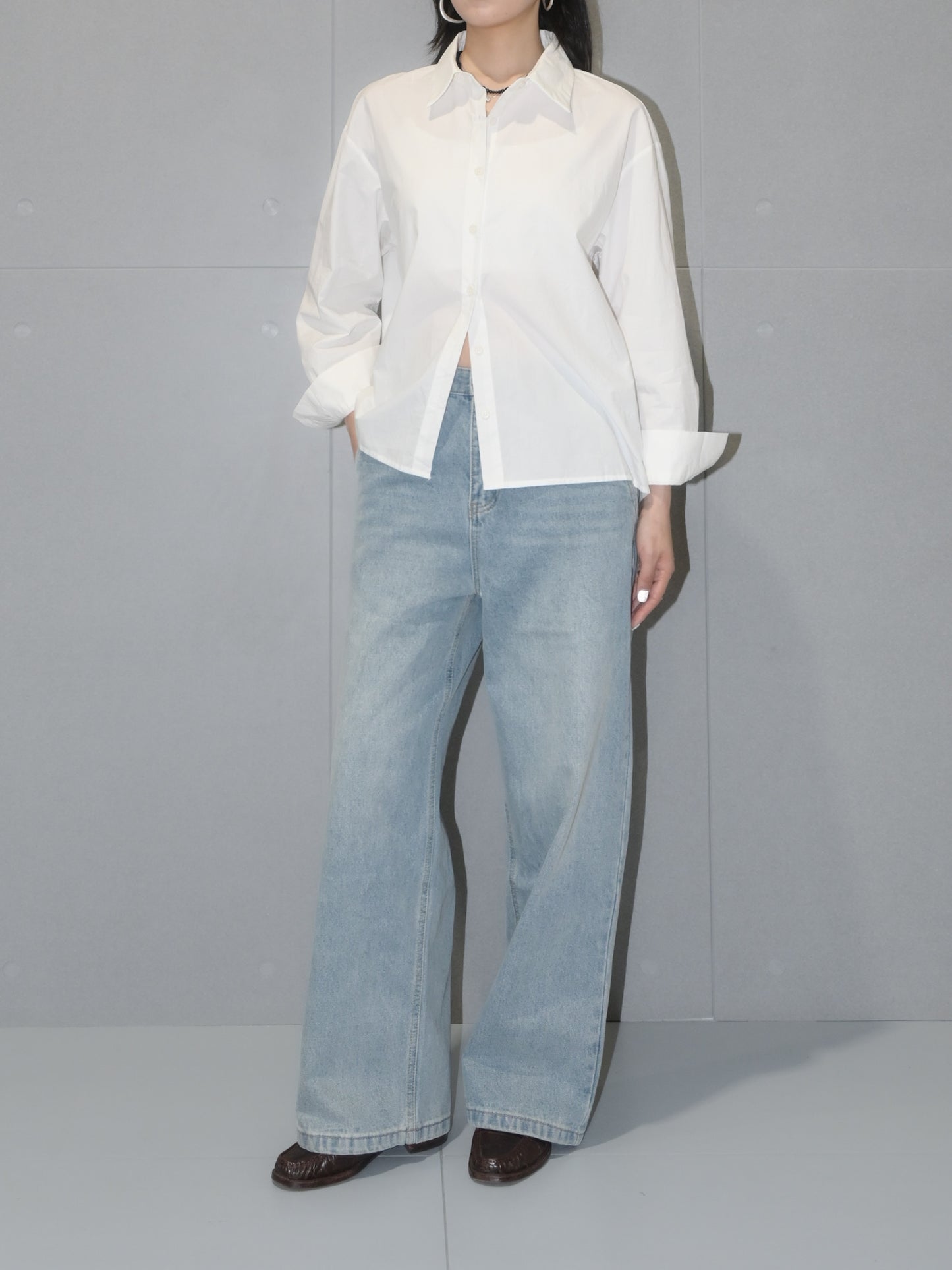 Shirt with Back Tab