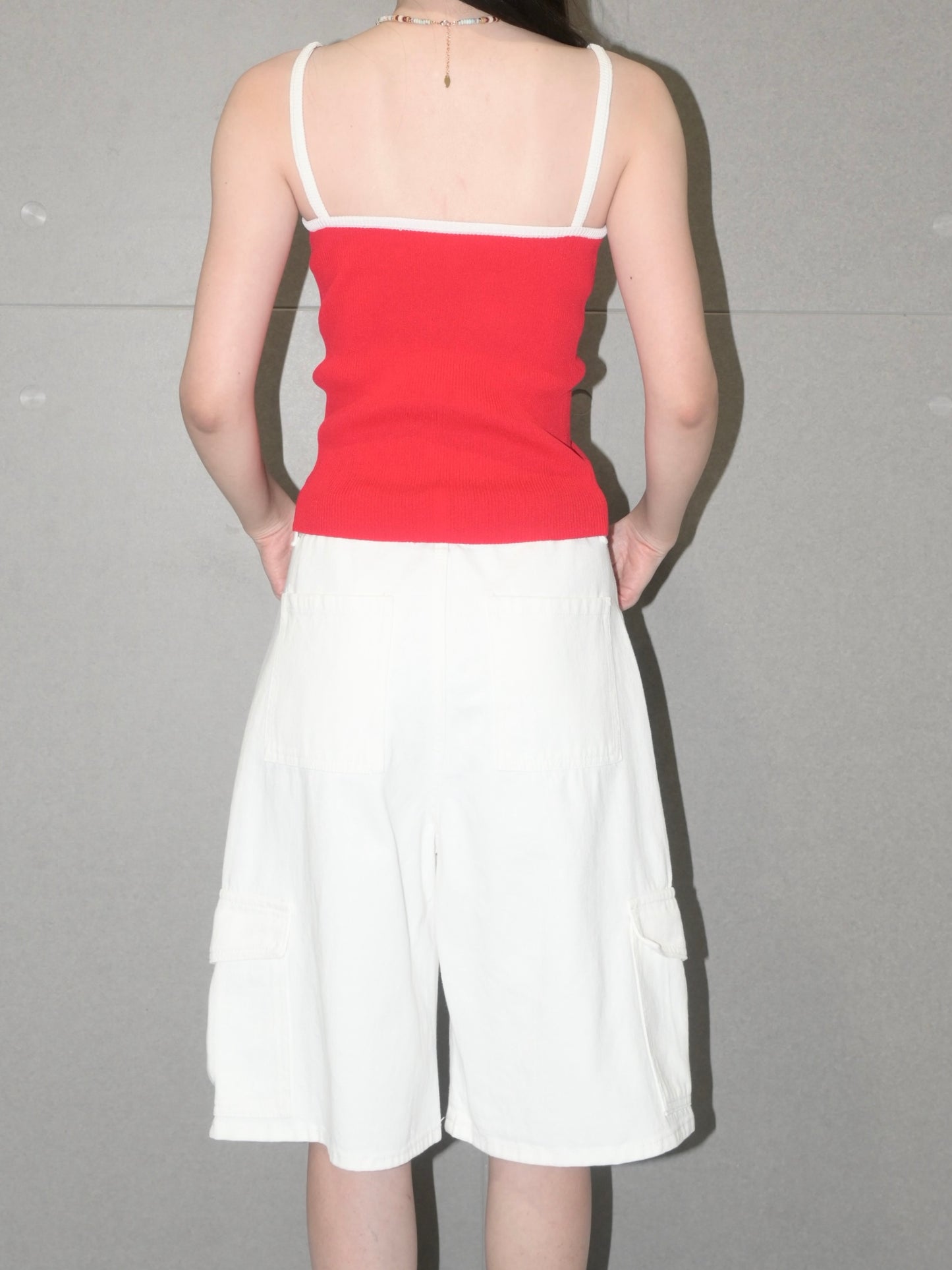 Contrast Trim Cami