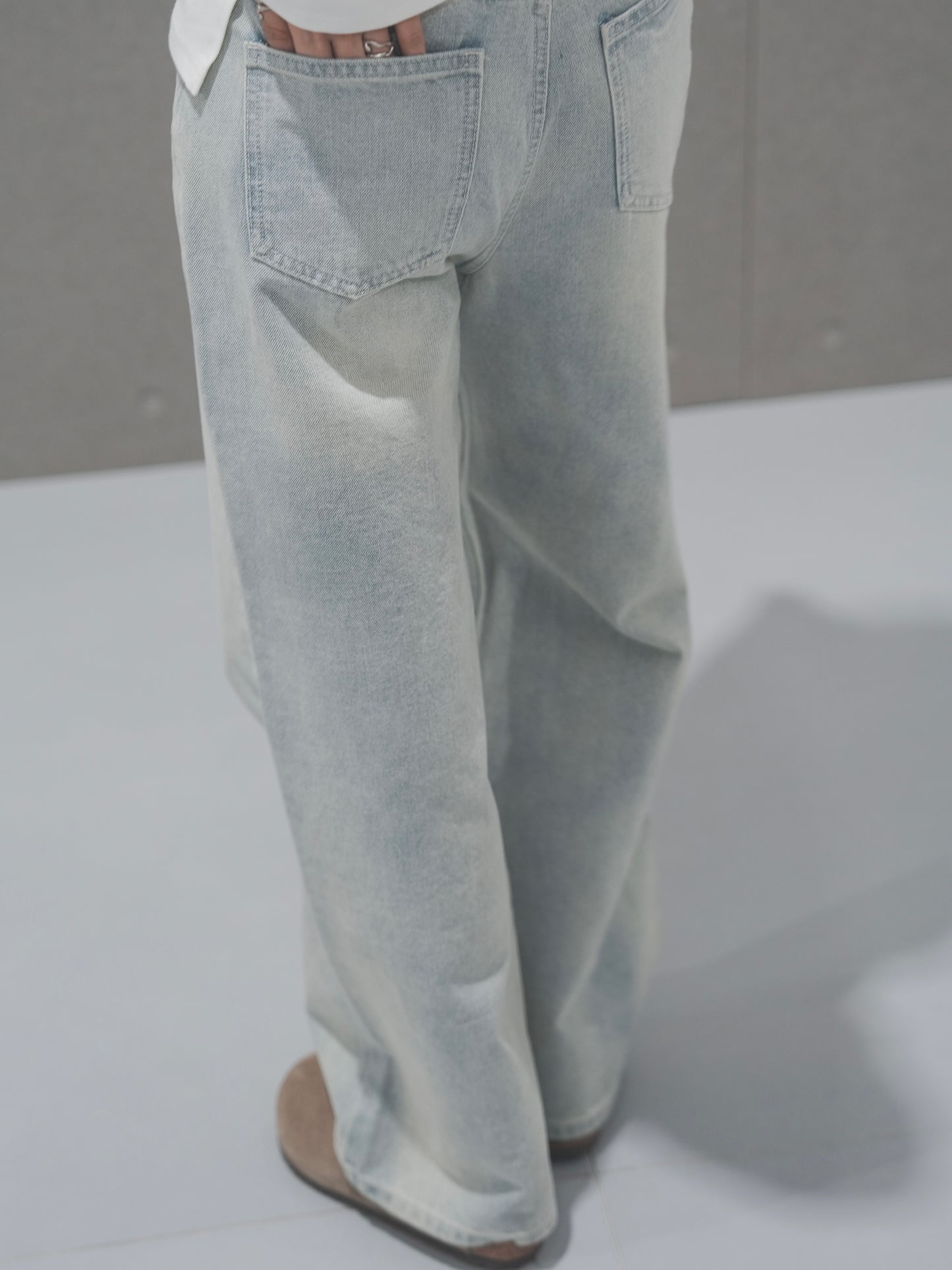 Kasha Straight Blue Jeans