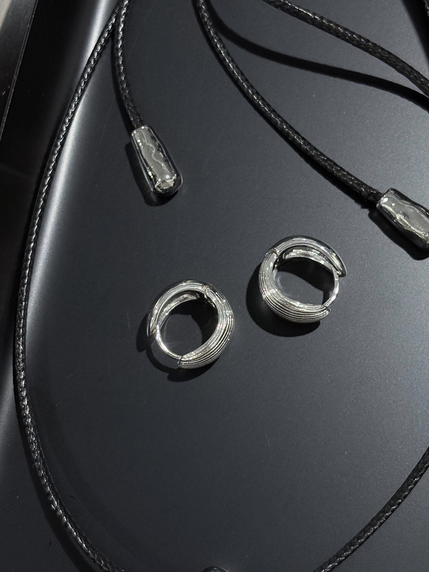 Textured Statement Earring