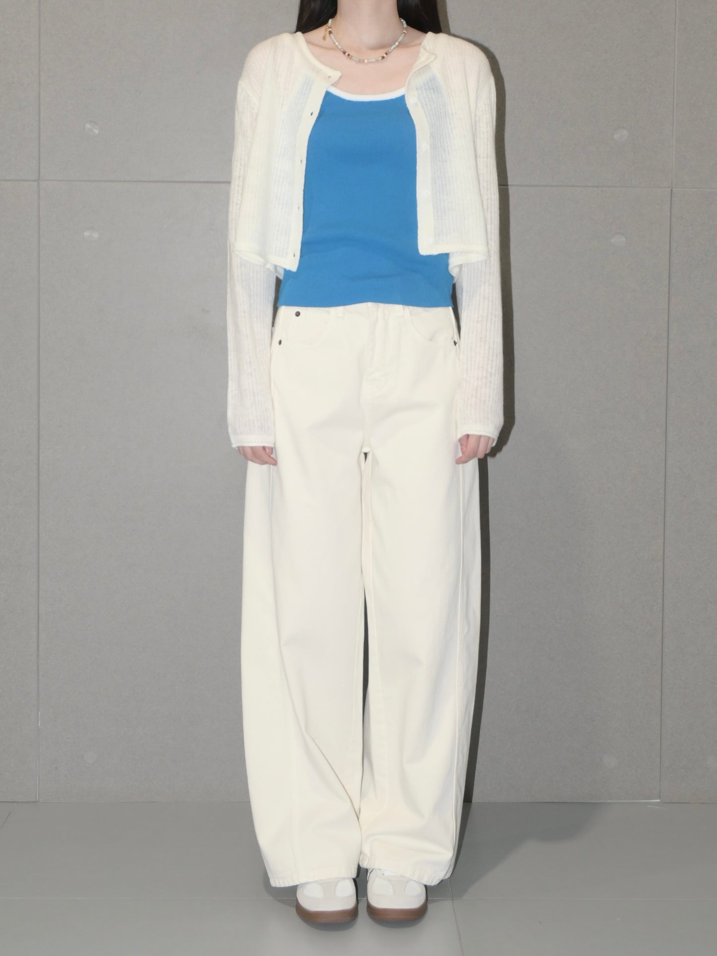 Crop Wool Cardigan