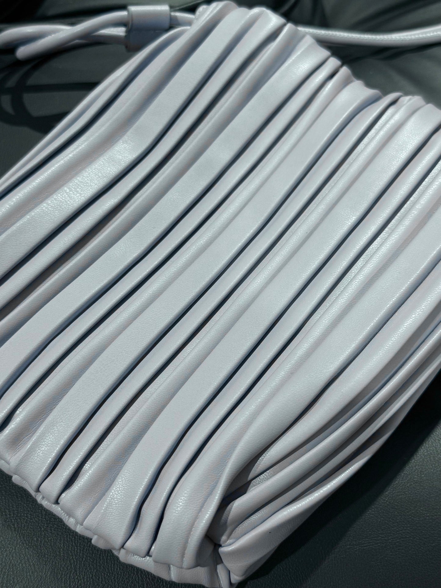 Ruched Crossbody Bag