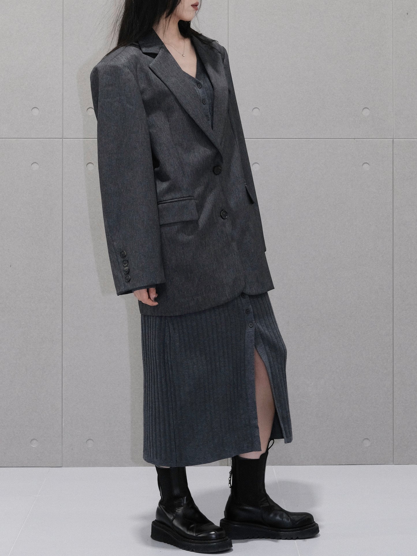 Evelyn Maxi Oversized Blazer