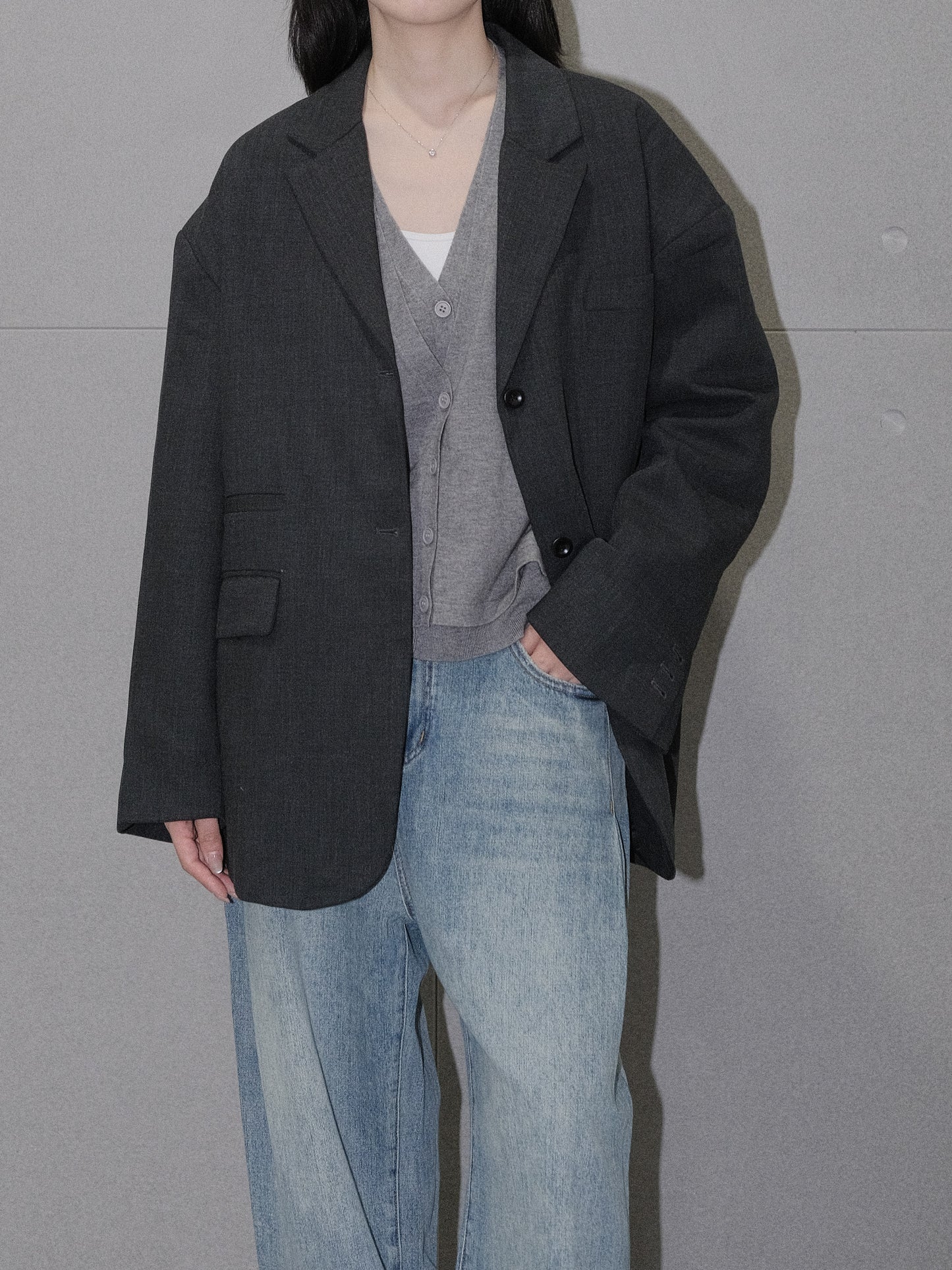 Oversized Boxy Blazer