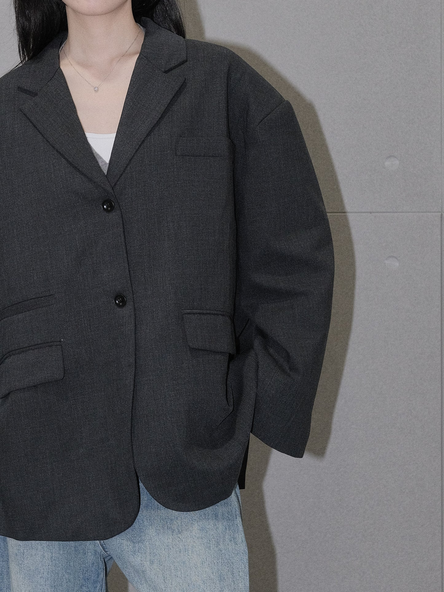 Oversized Boxy Blazer