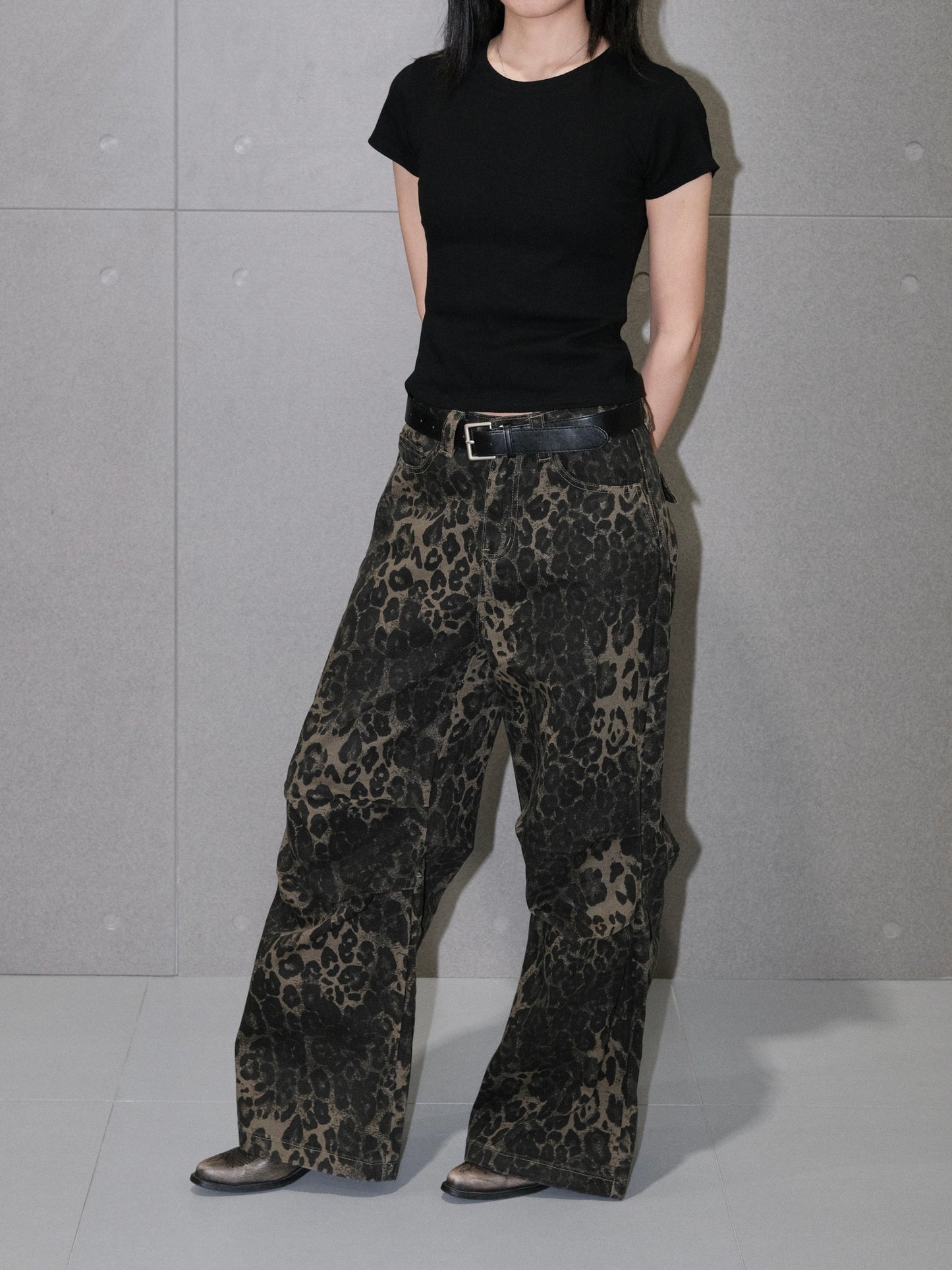 Leopard Loose Pants