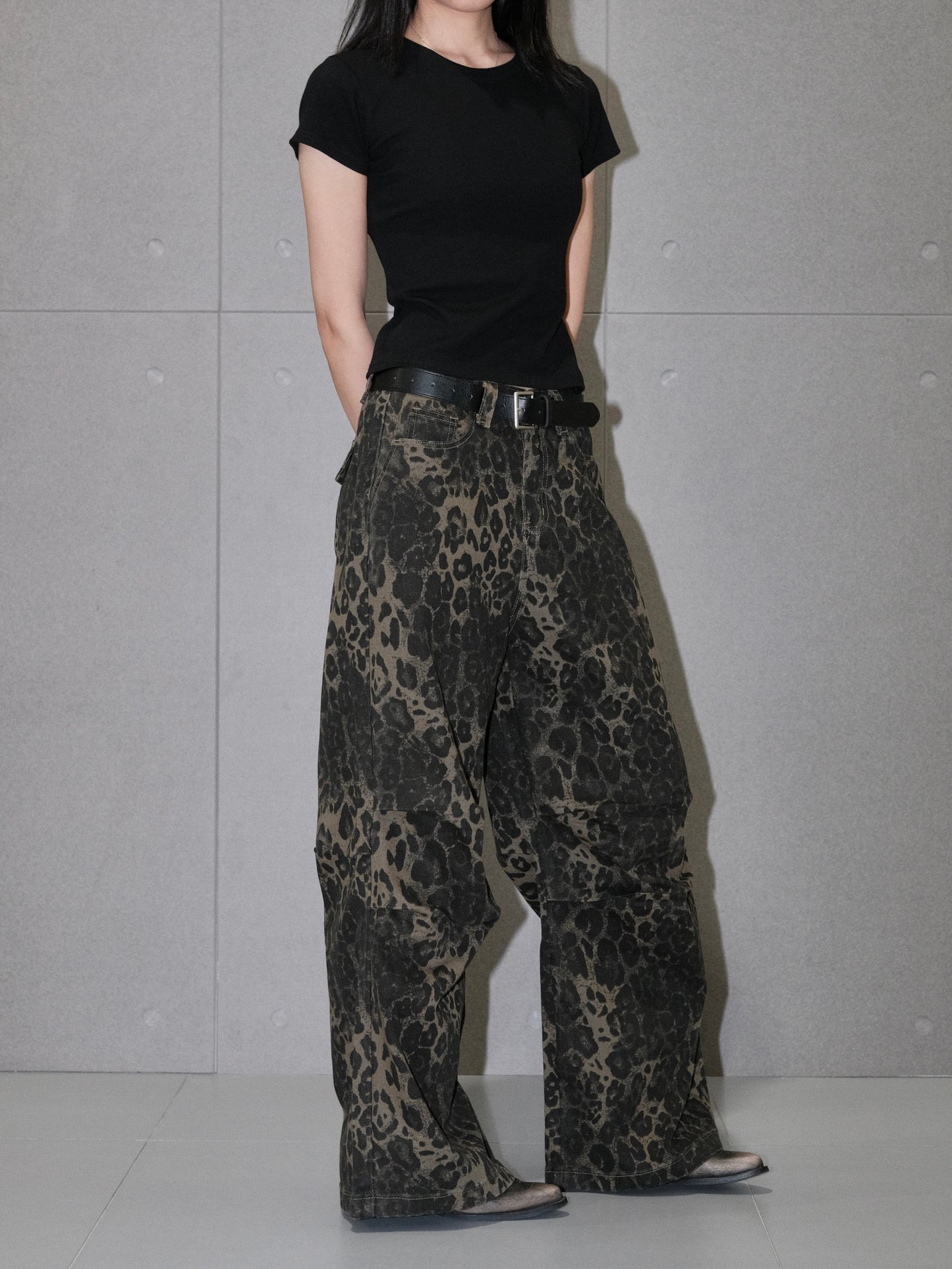 Leopard Loose Pants