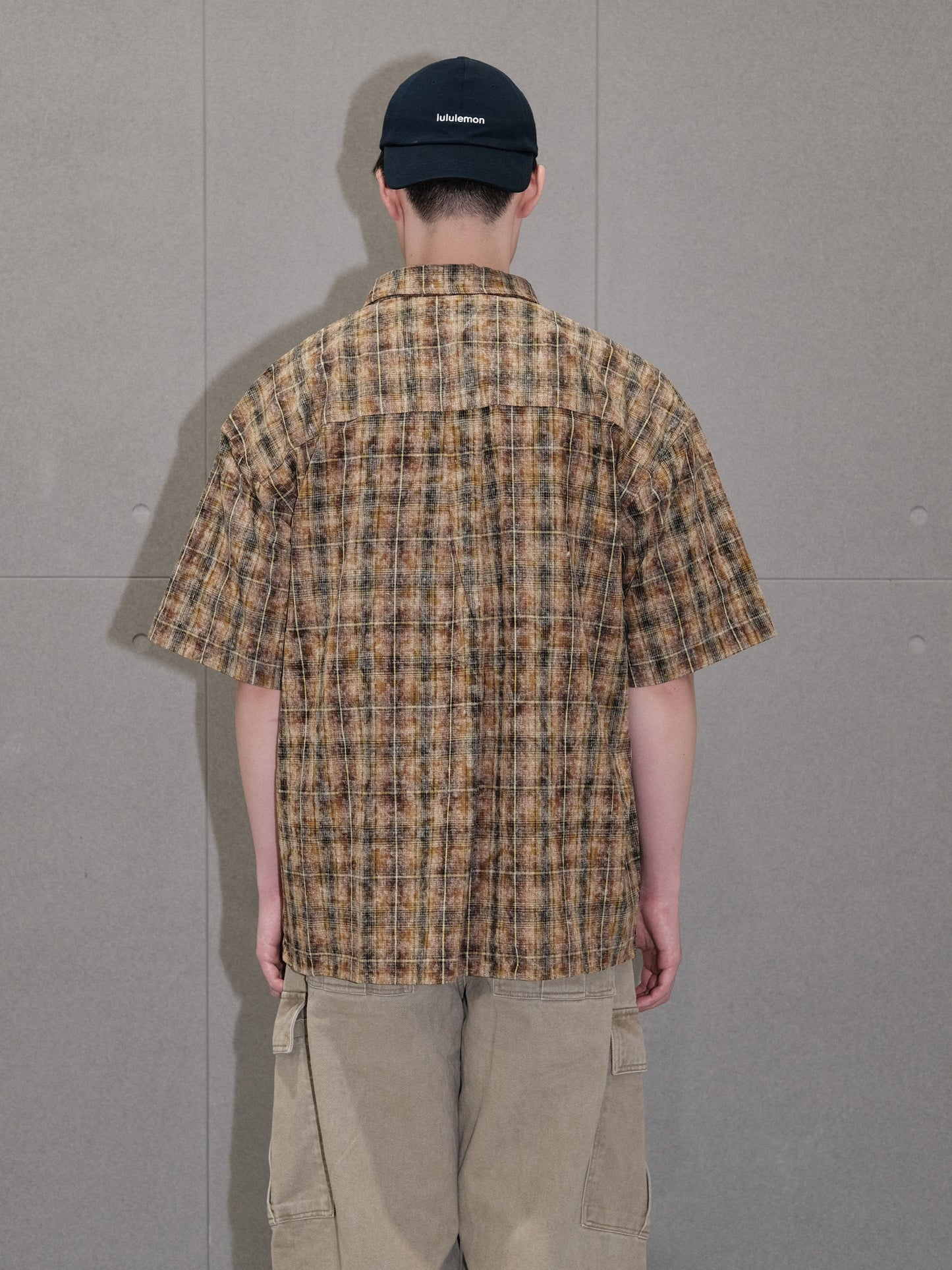 Plaid Short Sleeve Shirt