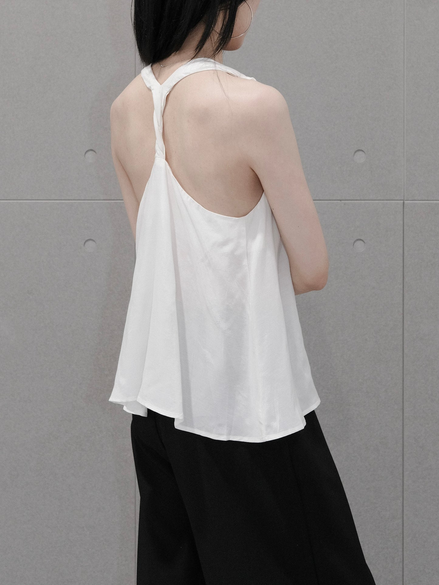 Linen Knot Tank Top