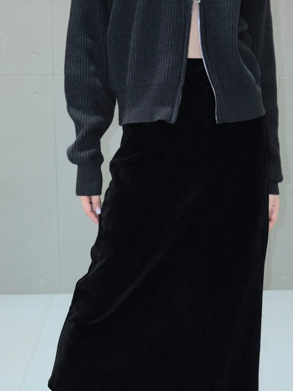 High-Rise Maxi Skirt