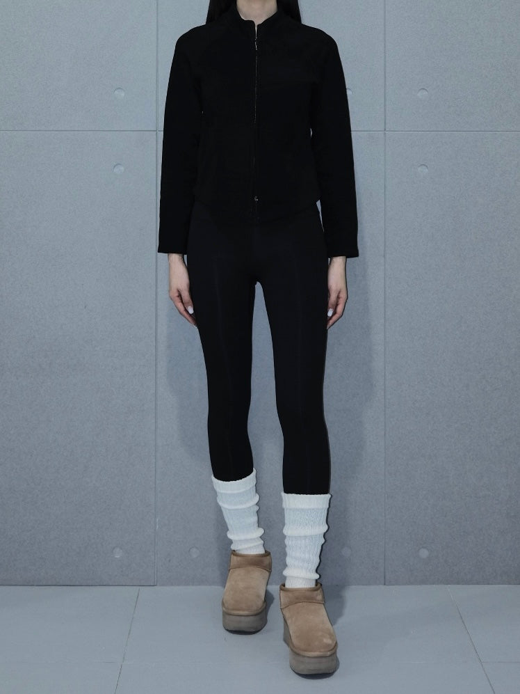 Fleece Heated Zip-Up Jacket