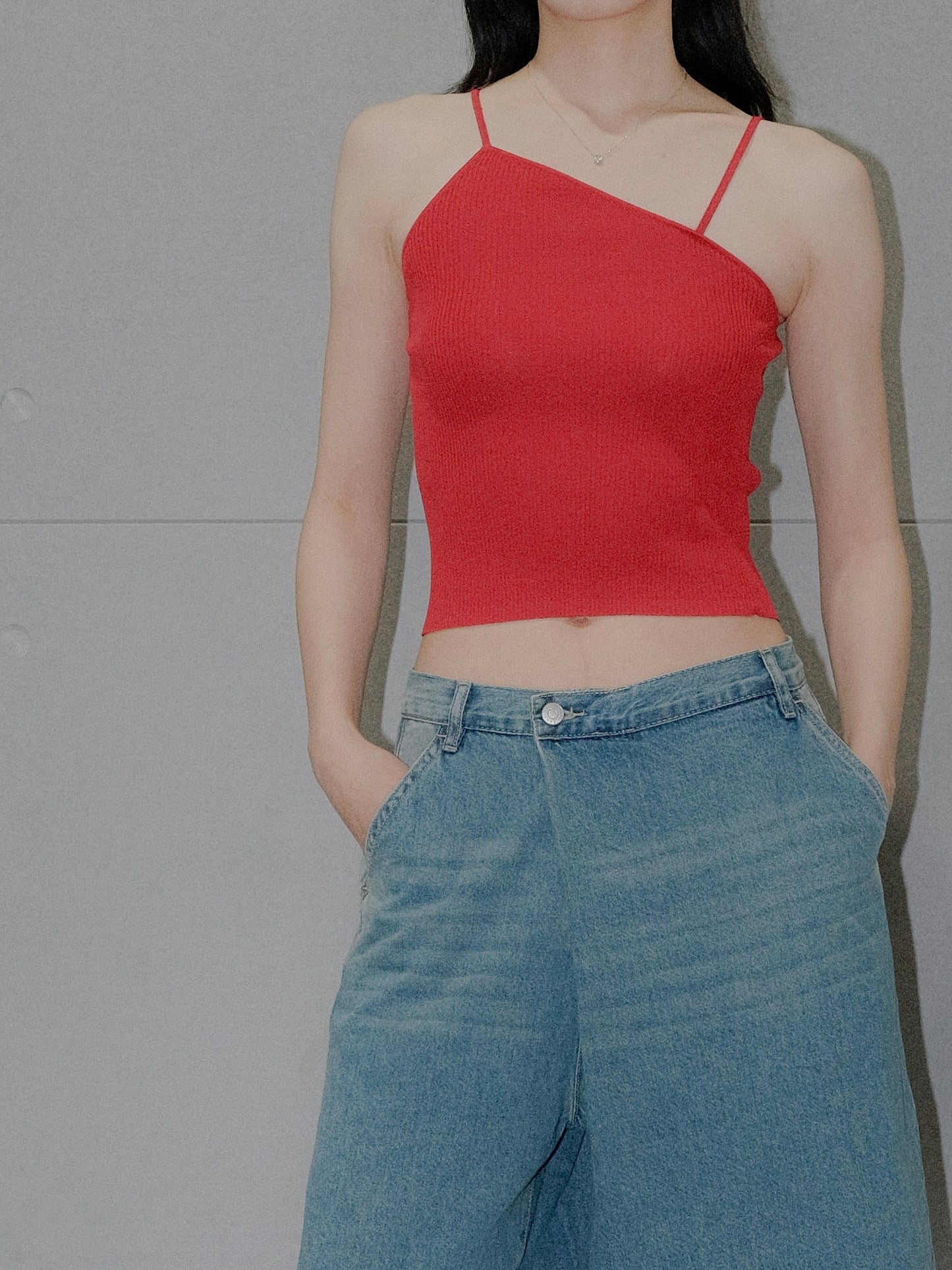 Asymmetrical Strap Tank
