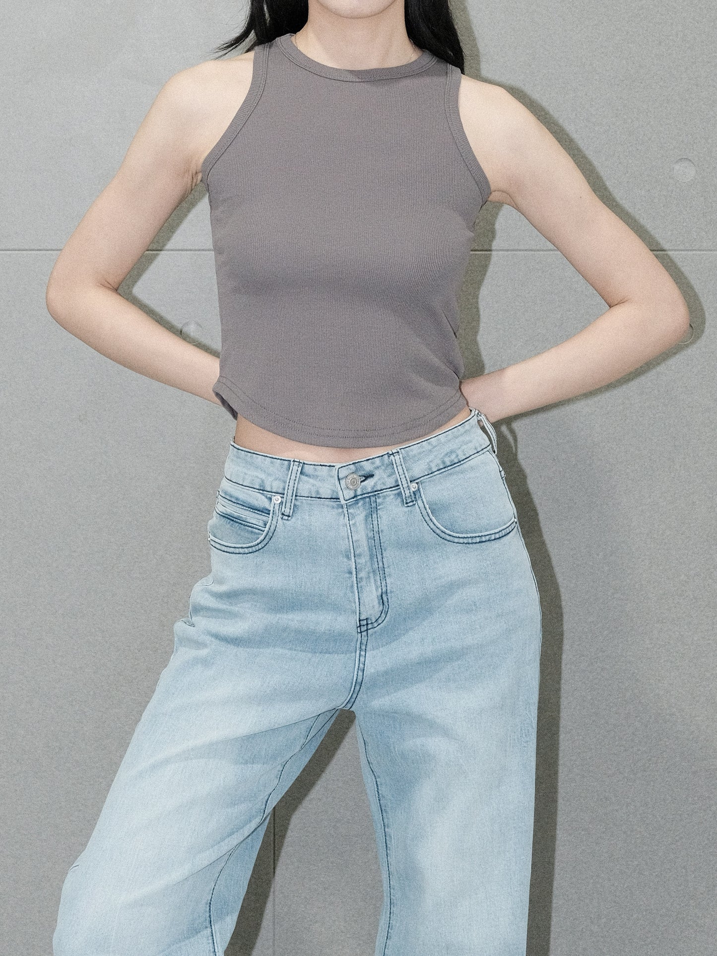 Cotton Rib Tank Top