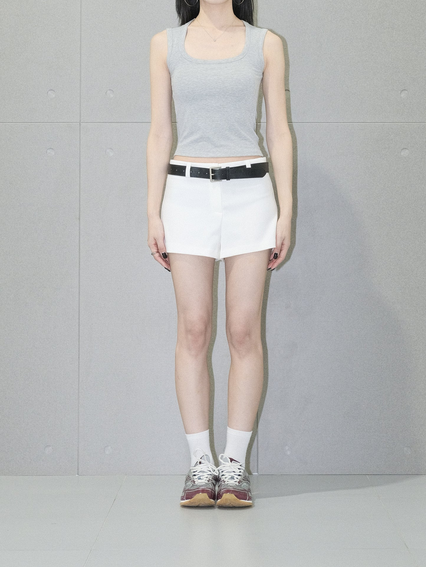 Little White Shorts