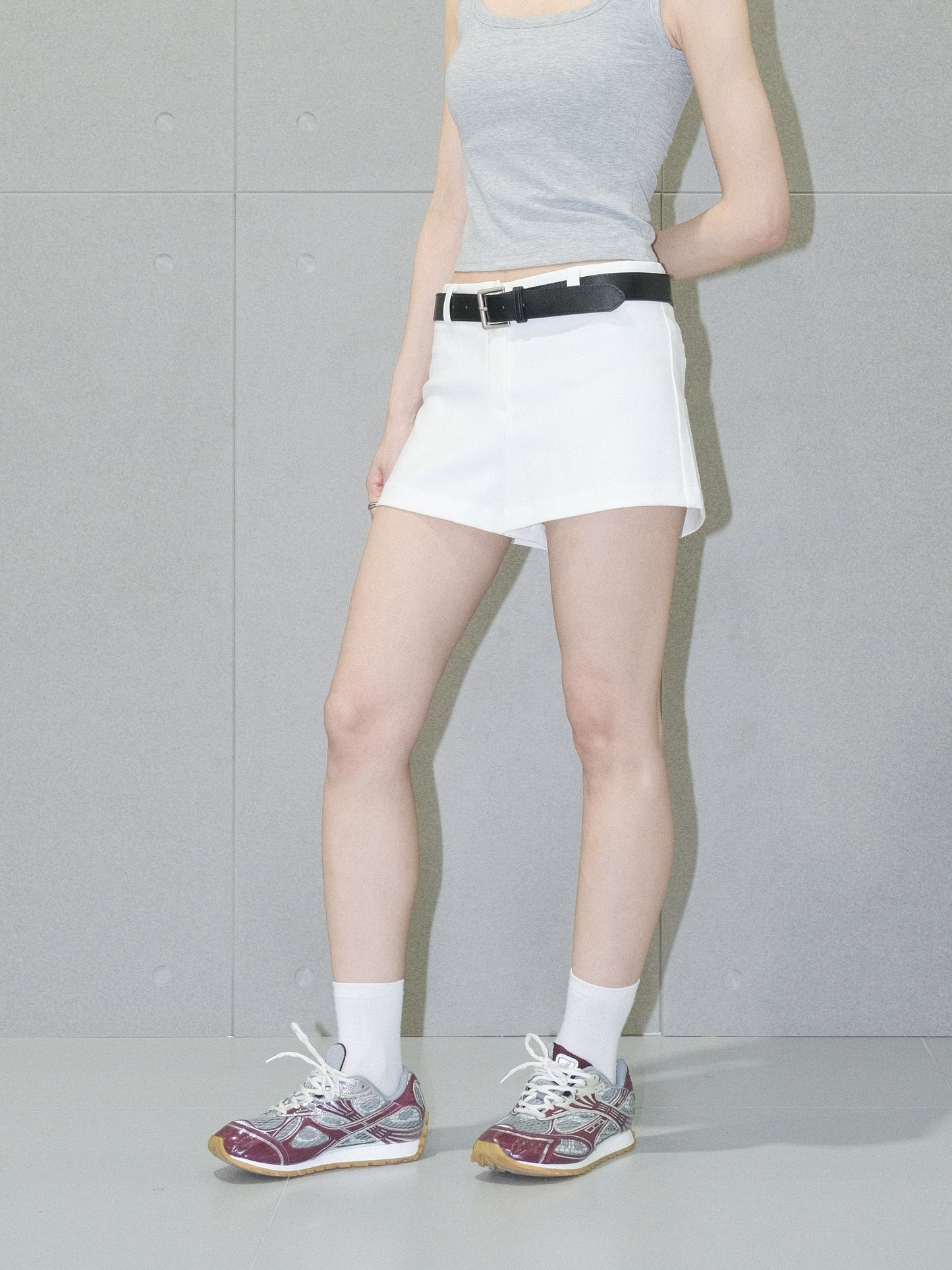 Little White Shorts