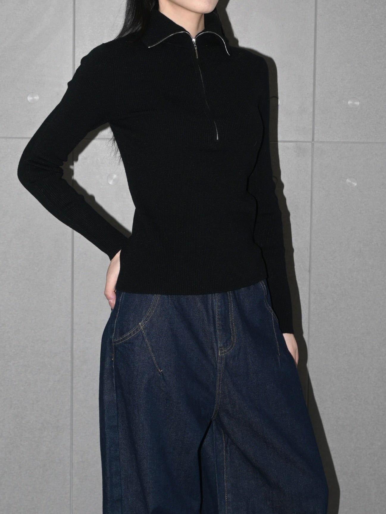 Half-Zip Merino Sweater