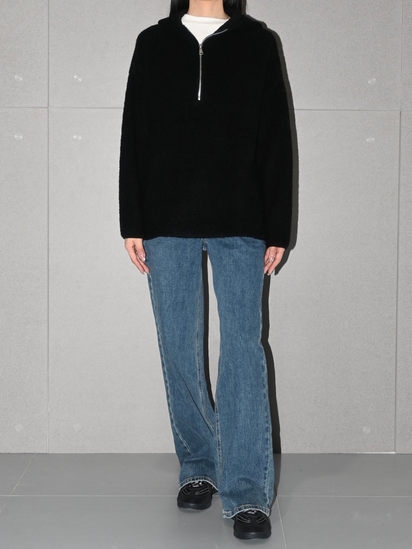 Merino Wool Hoodie Sweater