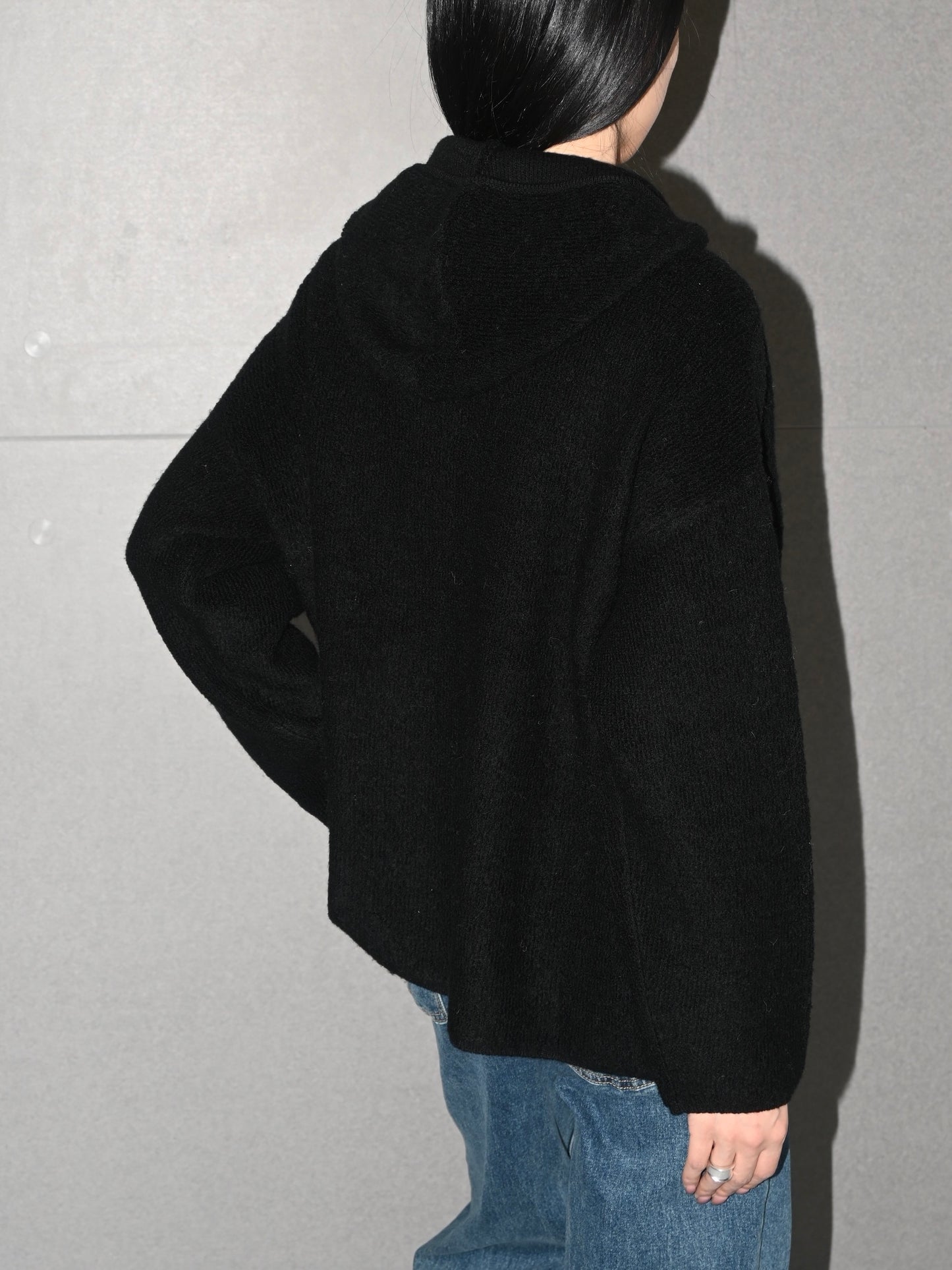 Merino Wool Hoodie Sweater
