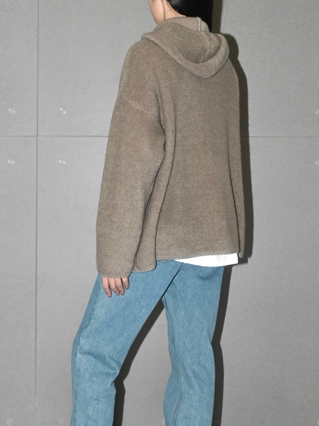 Merino Wool Hoodie Sweater