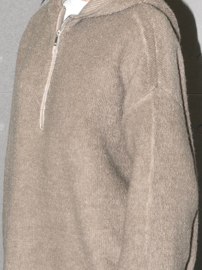 Merino Wool Hoodie Sweater