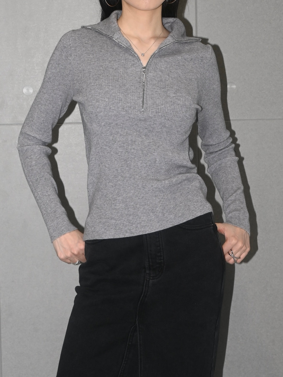 Half-Zip Merino Sweater