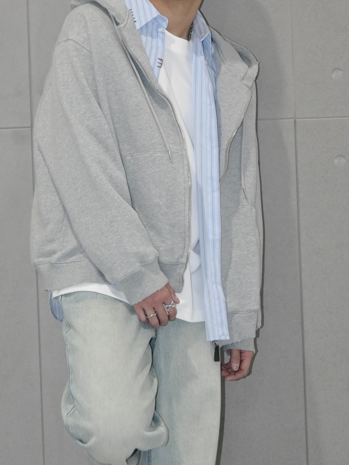 Oversized Full Zip Hoodie