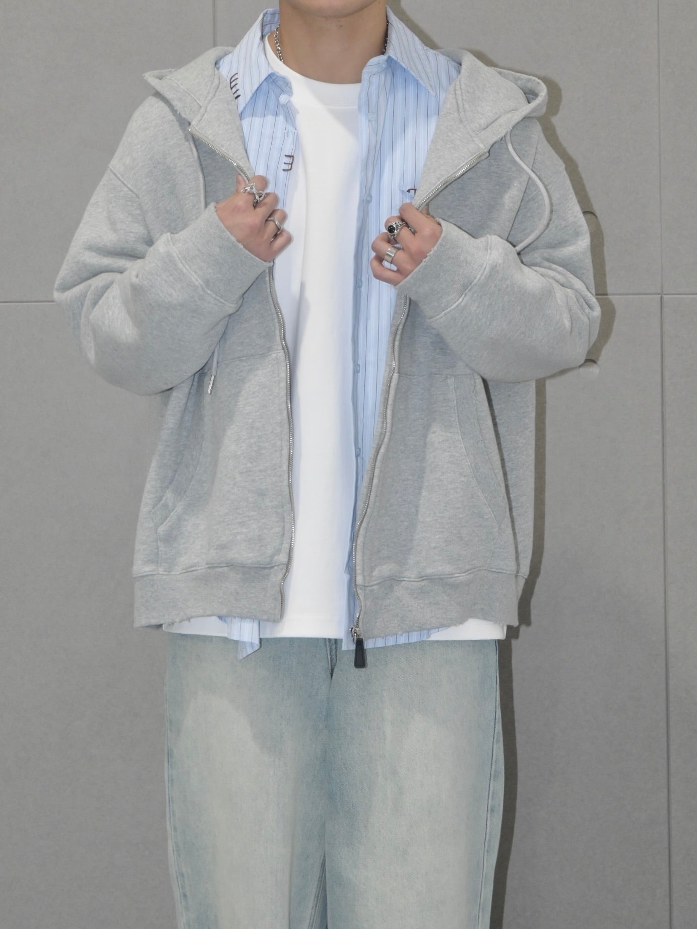 Oversized Full Zip Hoodie