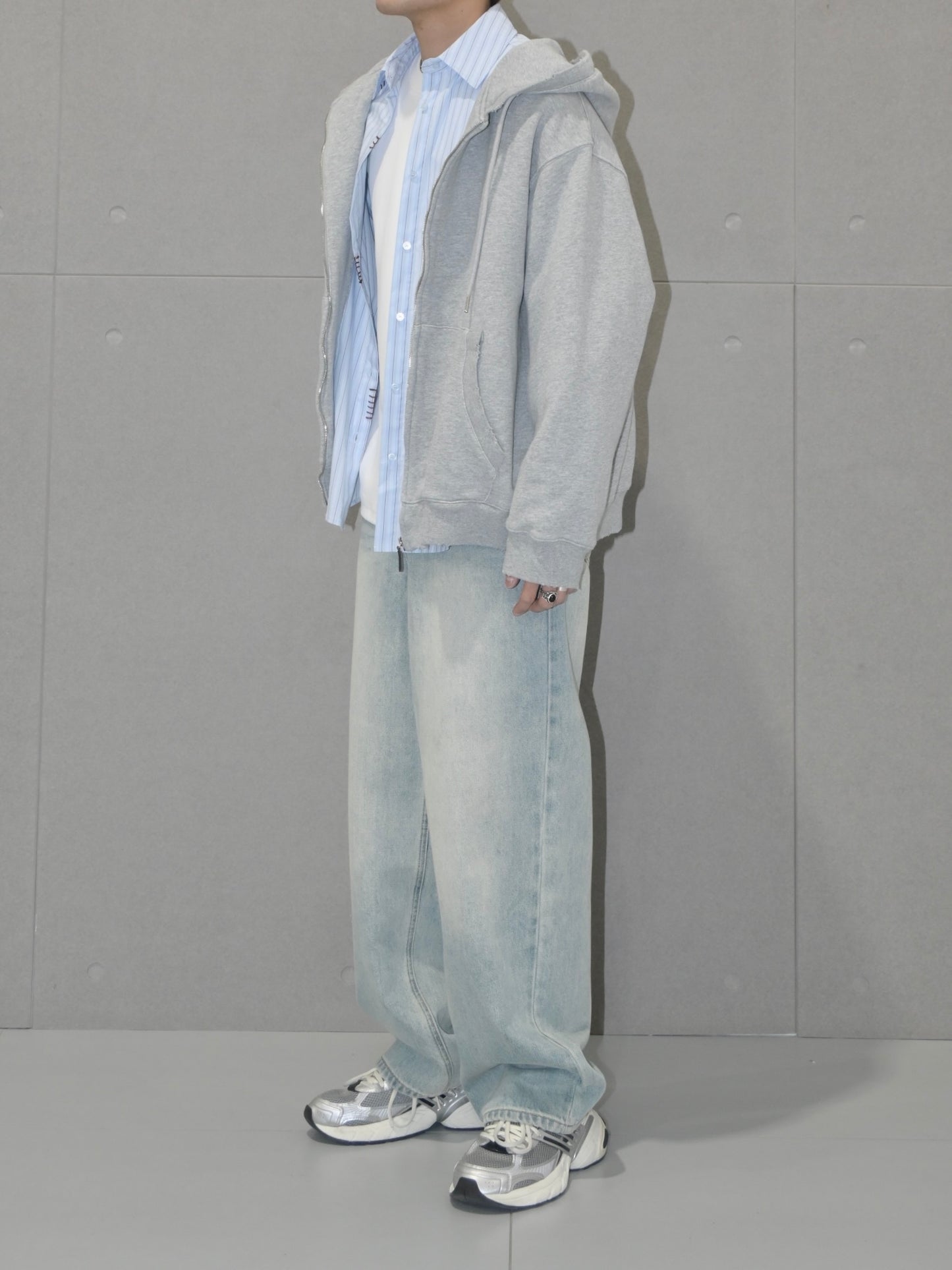 Oversized Full Zip Hoodie
