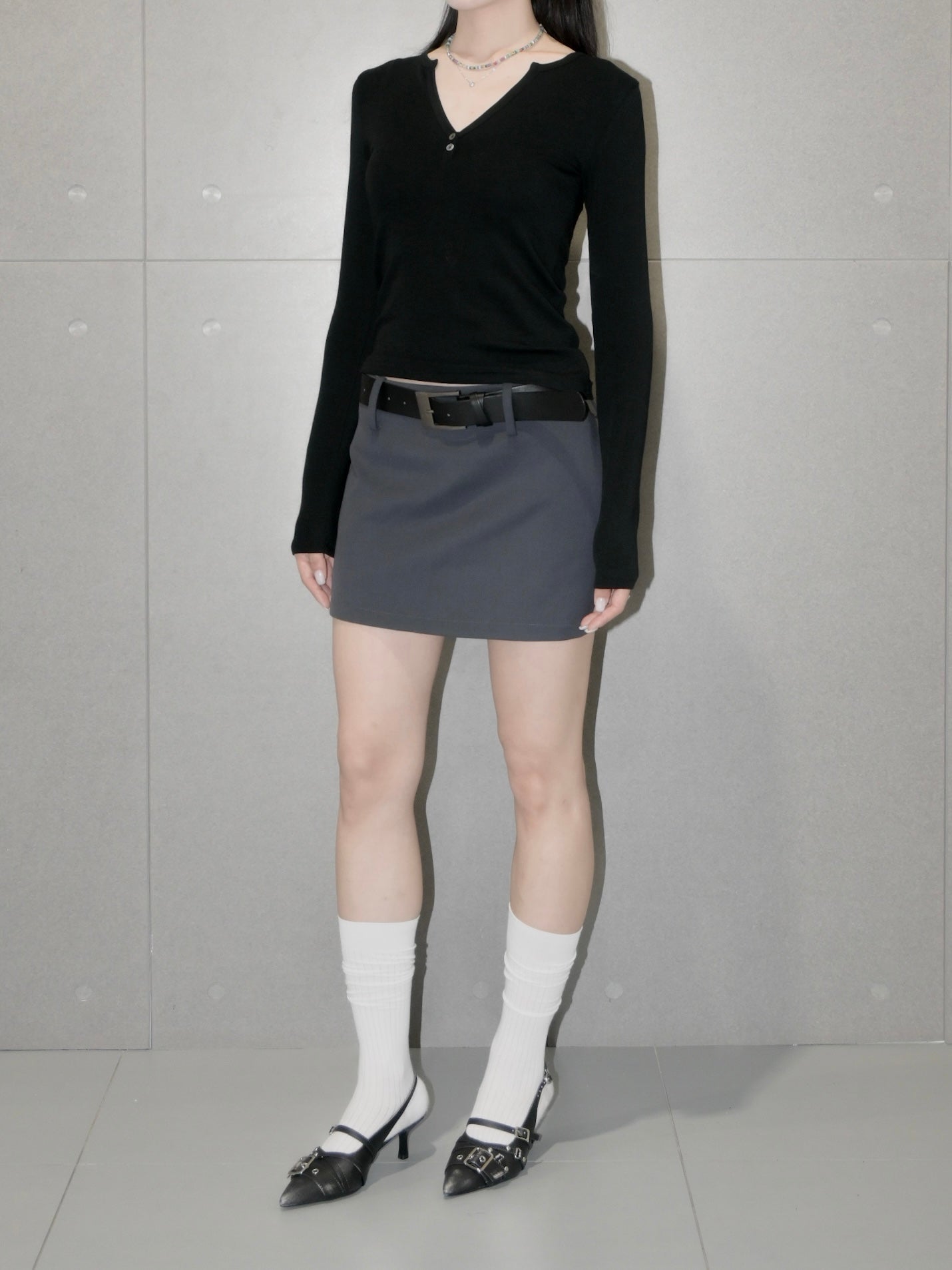 Tencel Henley Long Sleeve