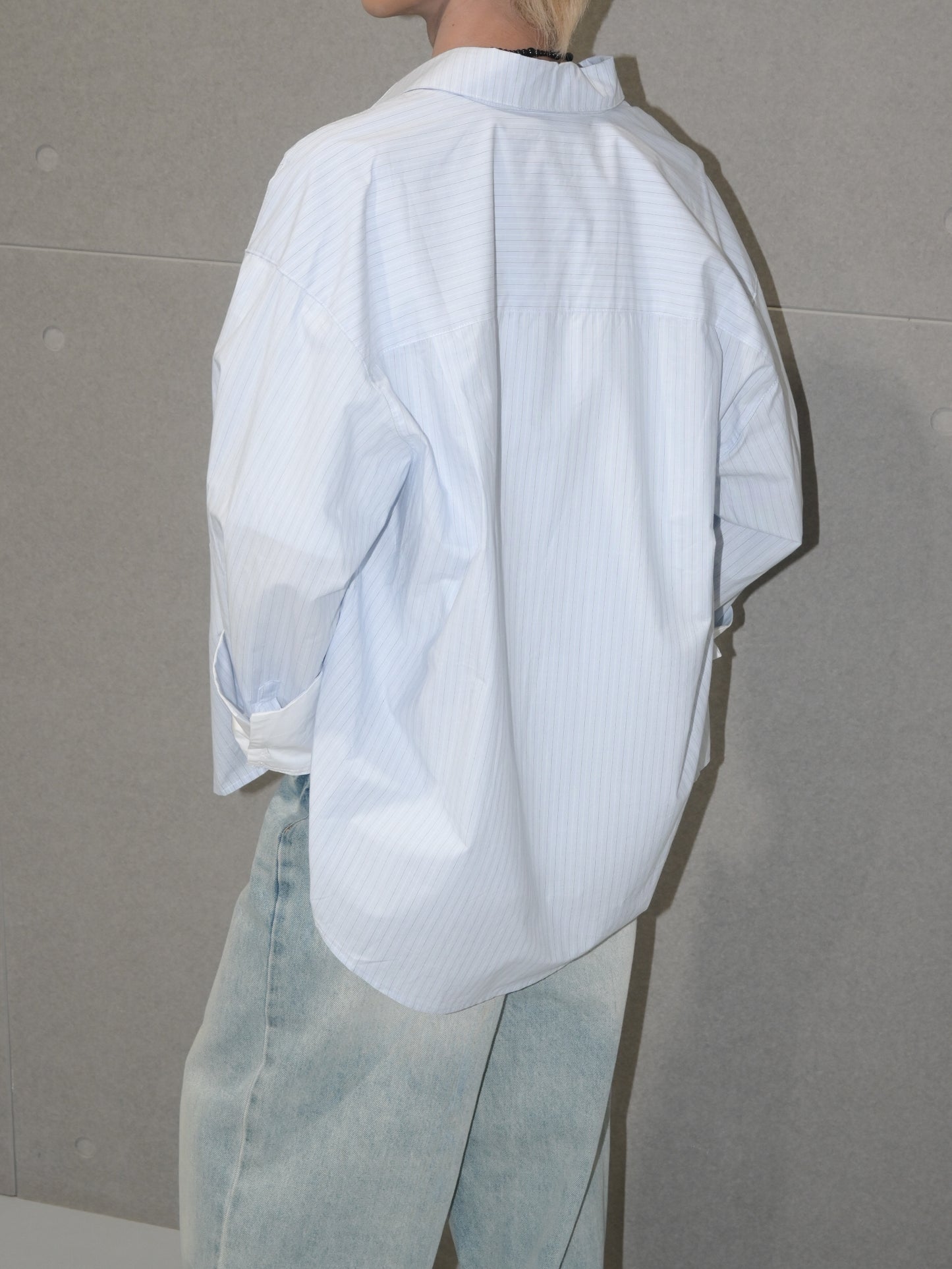 Relaxed Striped Button Down