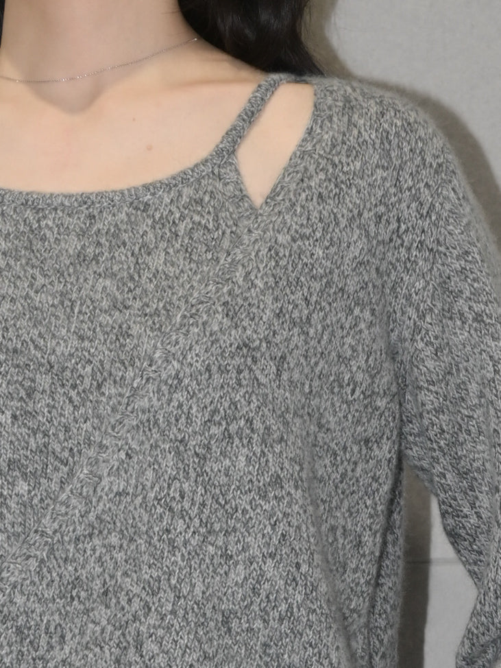 Merino Wool Wrap Sweater