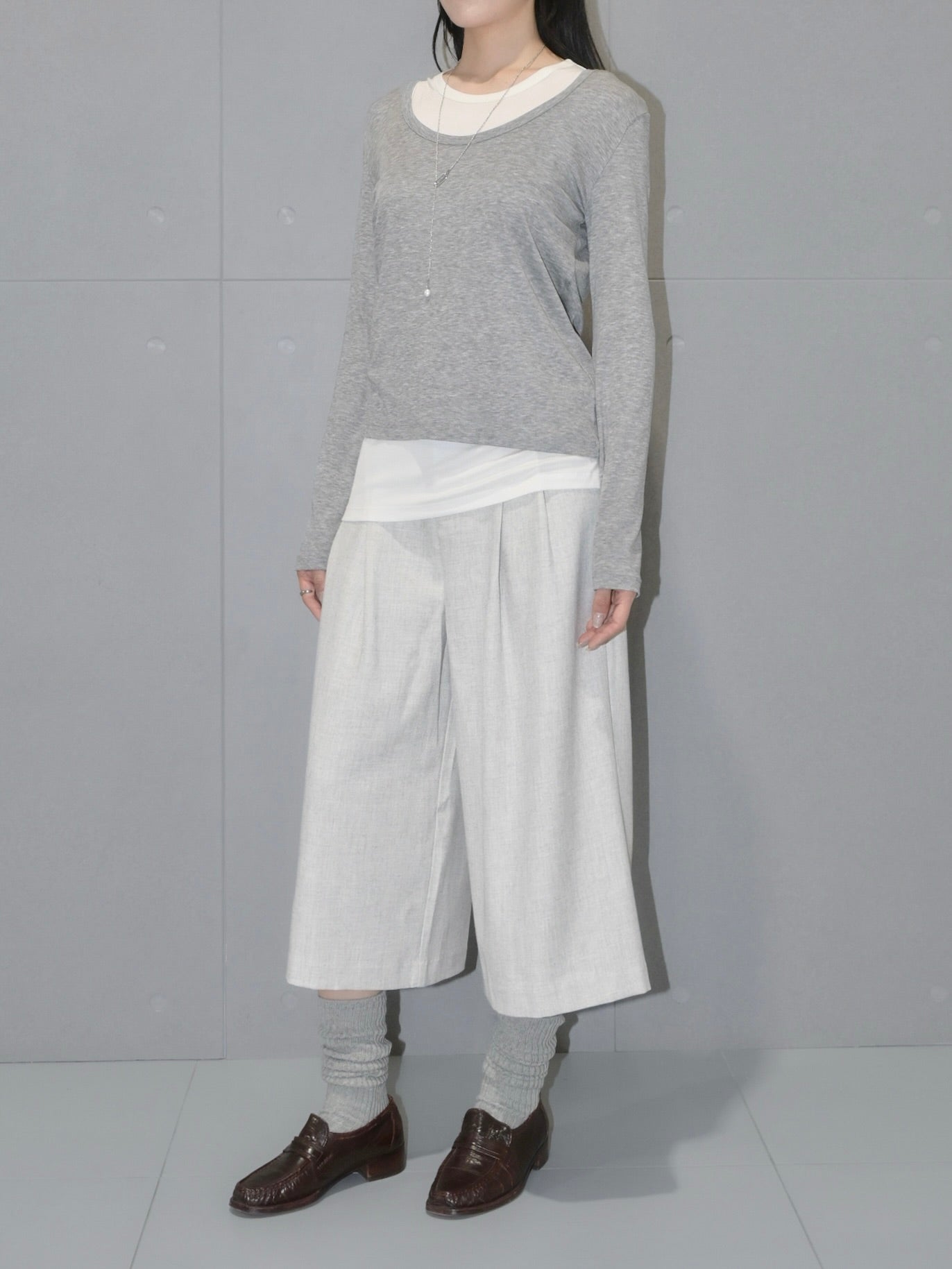 Tencel Layered Longsleeve