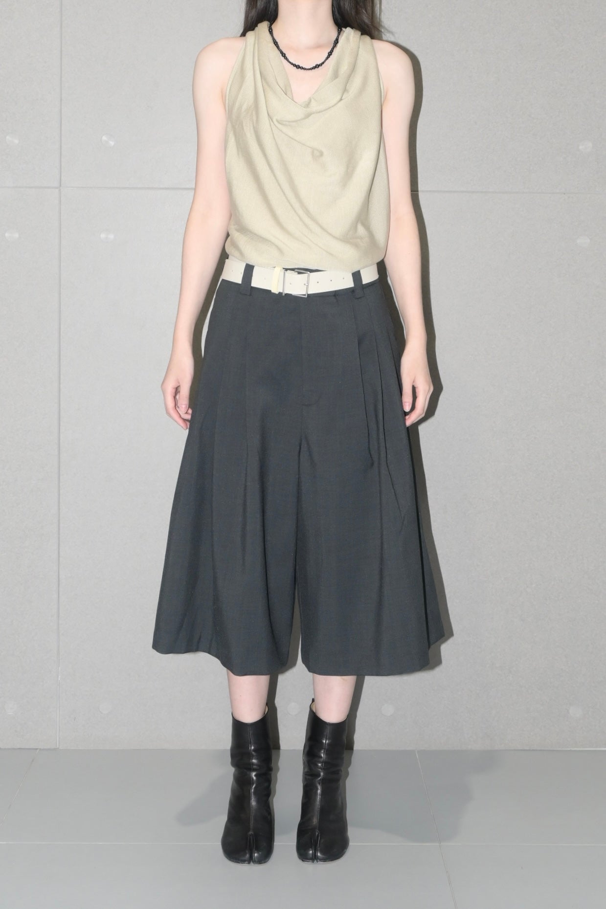 Cowl Neck Halter Top