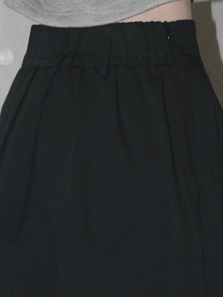 Cotton Midi Skirt