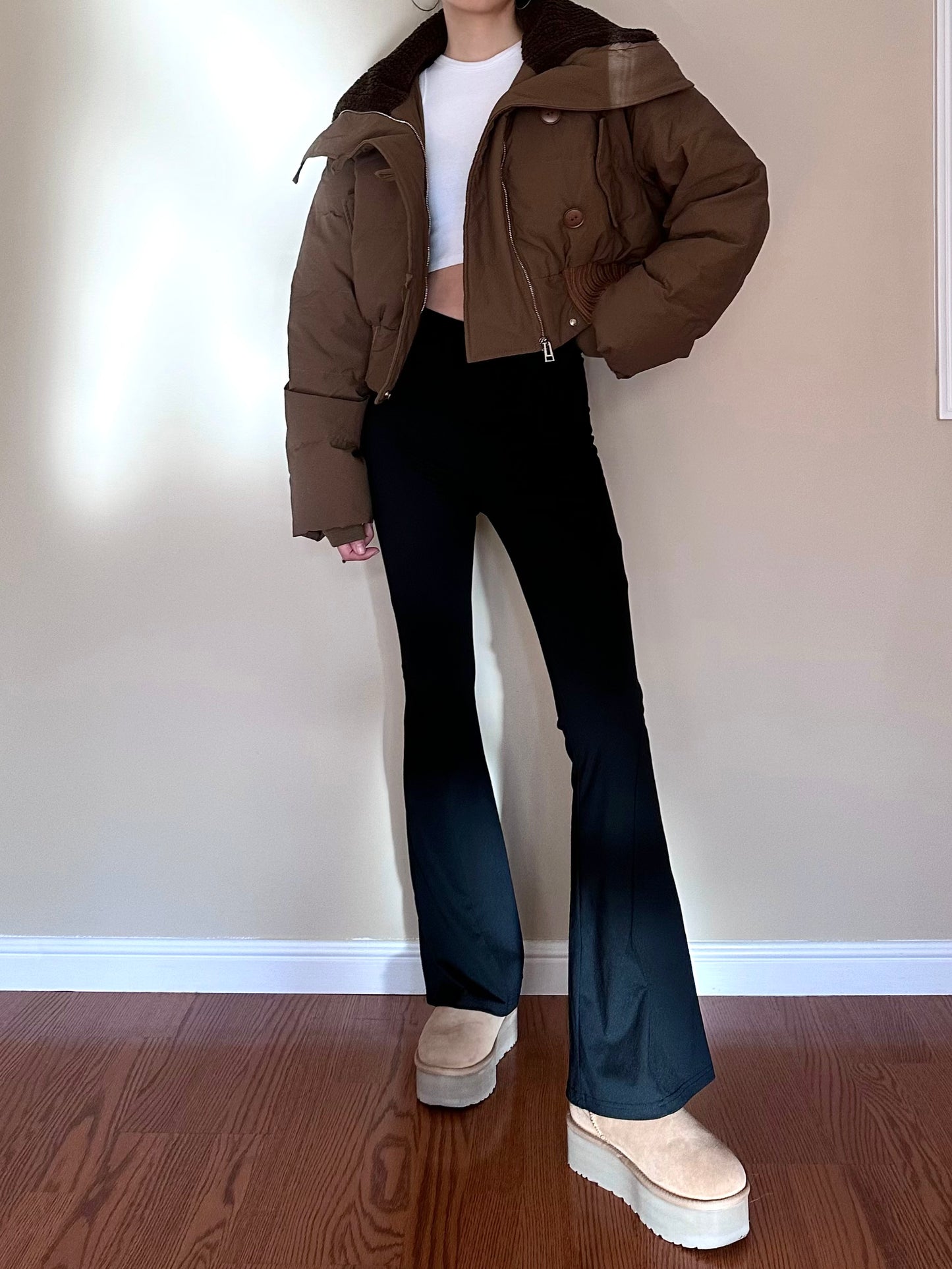 Cropped Puffer Jacket